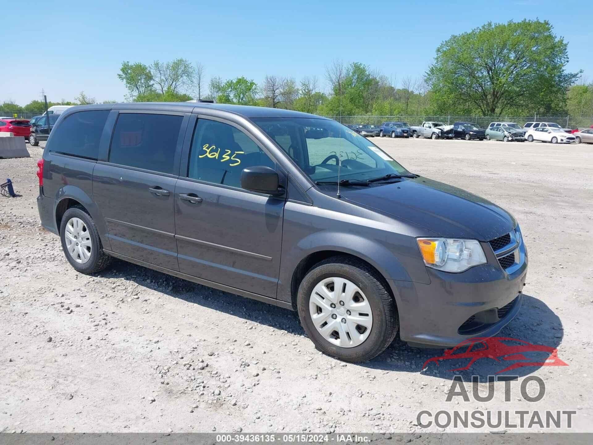 DODGE GRAND CARAVAN 2017 - 2C4RDGBG4HR866252