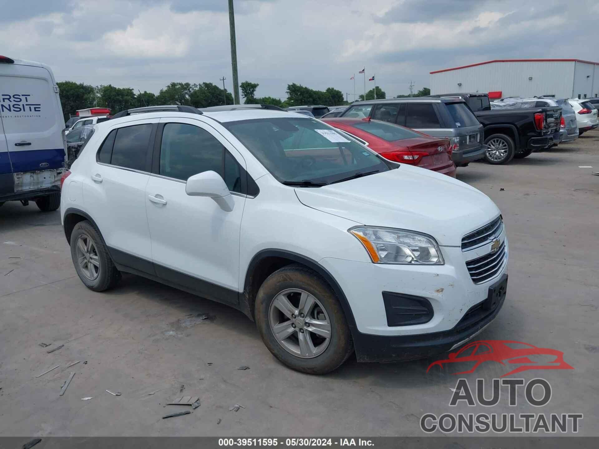 CHEVROLET TRAX 2016 - KL7CJLSB3GB759537