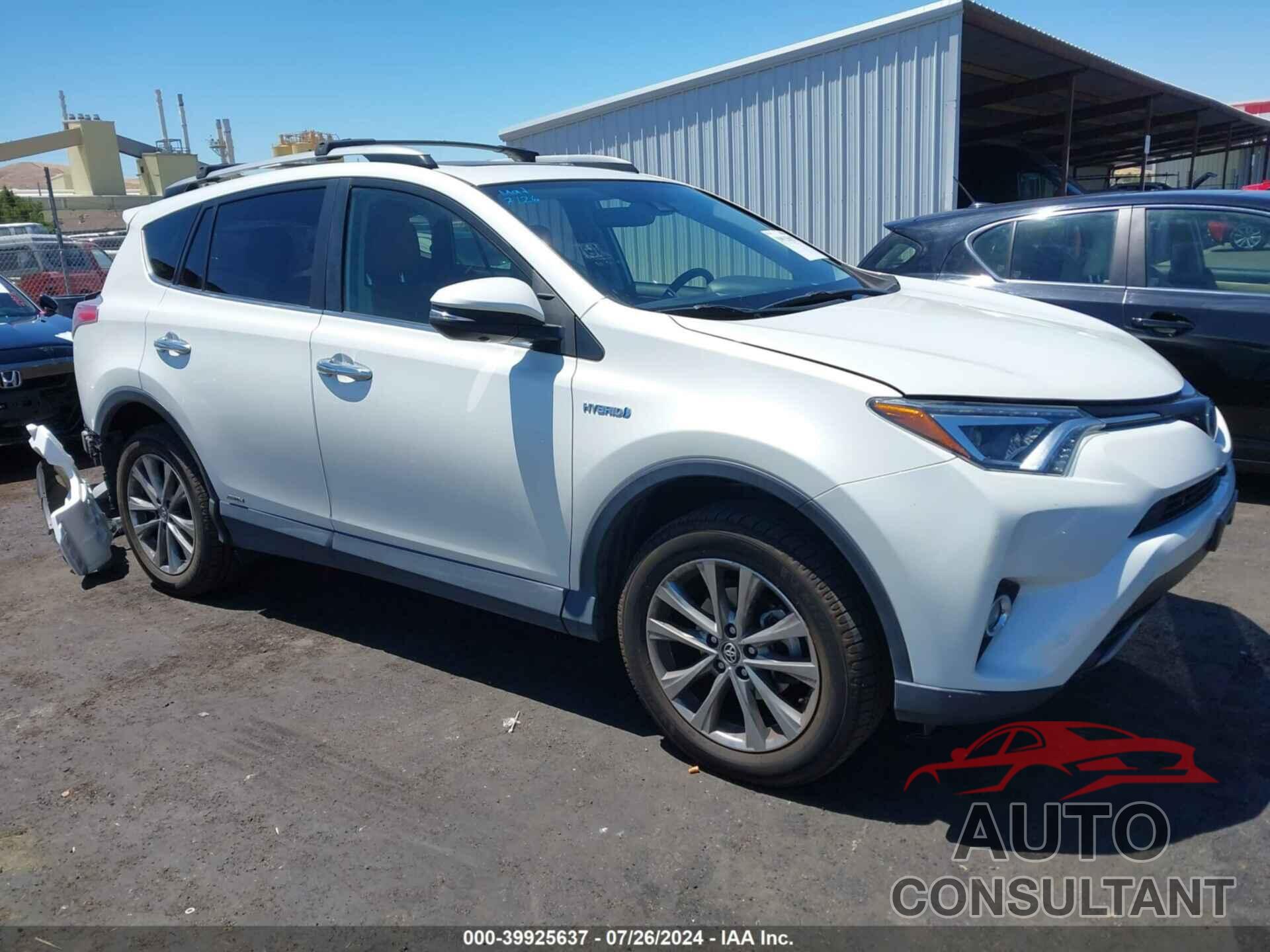 TOYOTA RAV4 HYBRID 2017 - JTMDJREV1HD084678