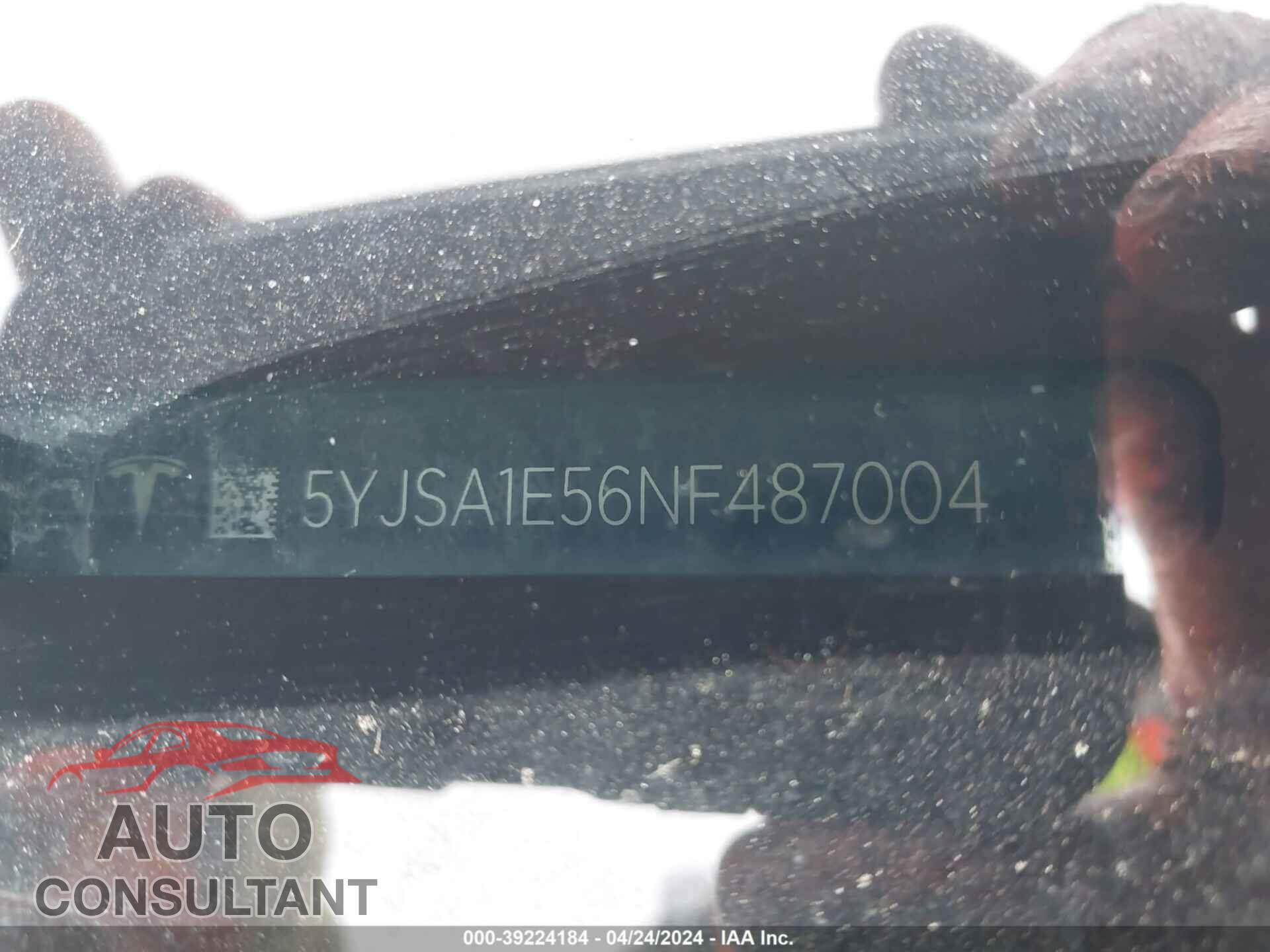 TESLA MODEL S 2022 - 5YJSA1E56NF487004