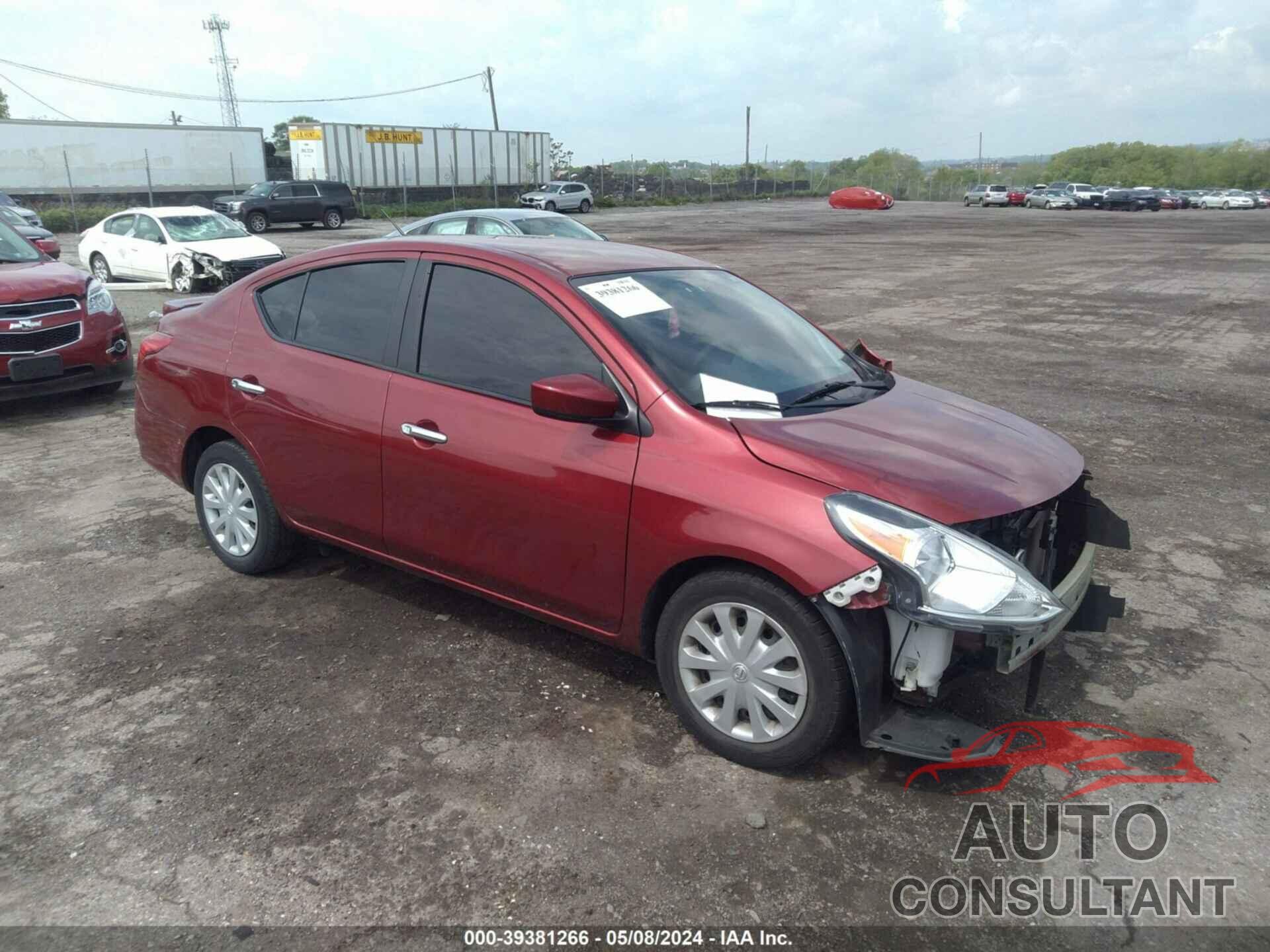 NISSAN VERSA 2019 - 3N1CN7AP8KL824579