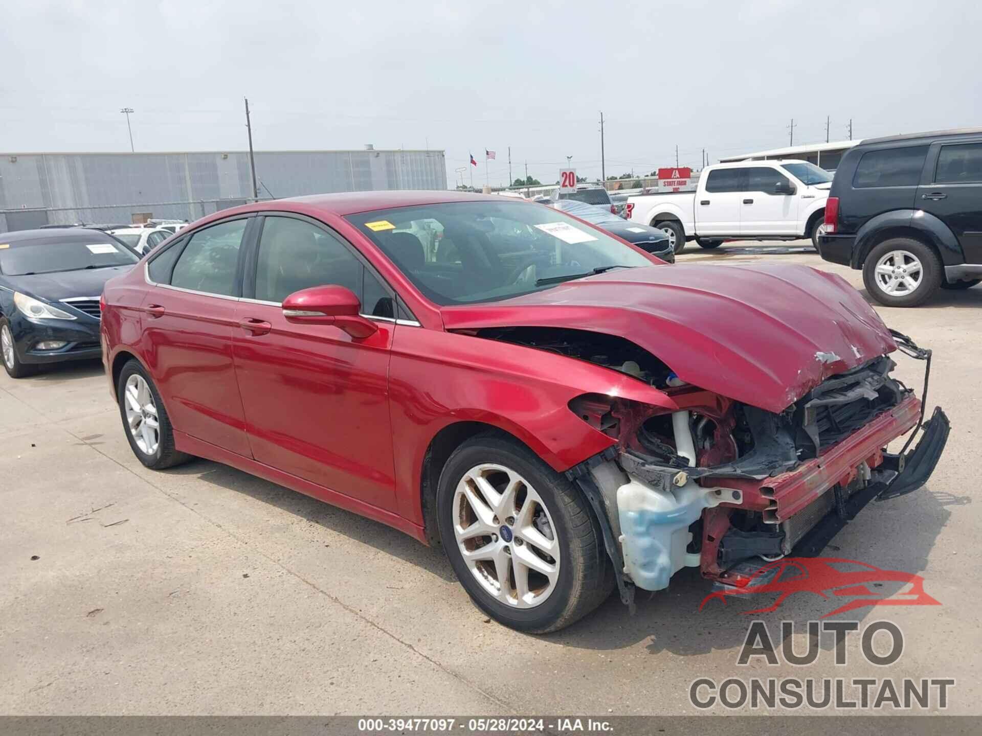 FORD FUSION 2016 - 1FA6P0H77G5100297