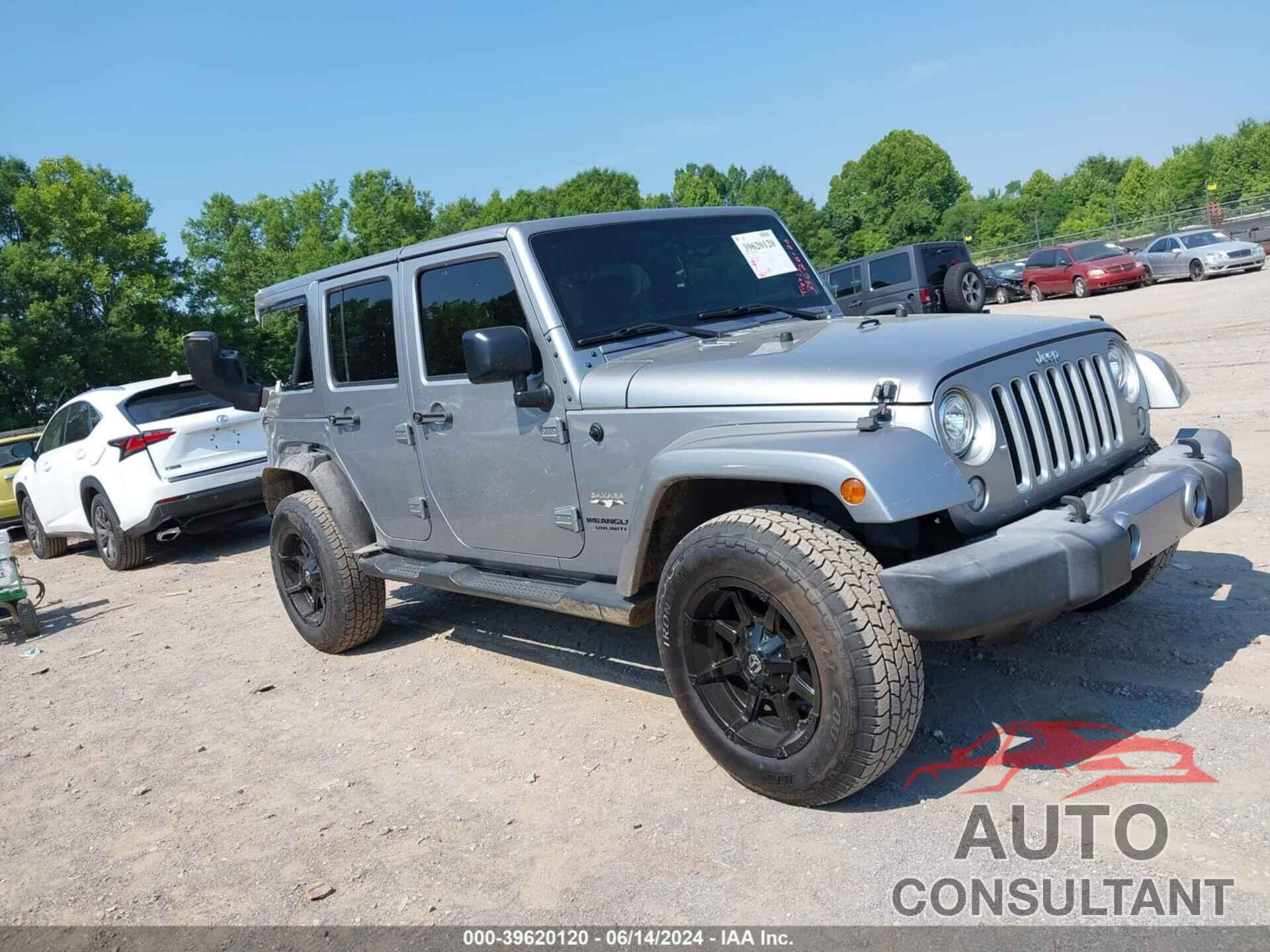 JEEP WRANGLER UNLIMITED 2017 - 1C4BJWEG7HL534752