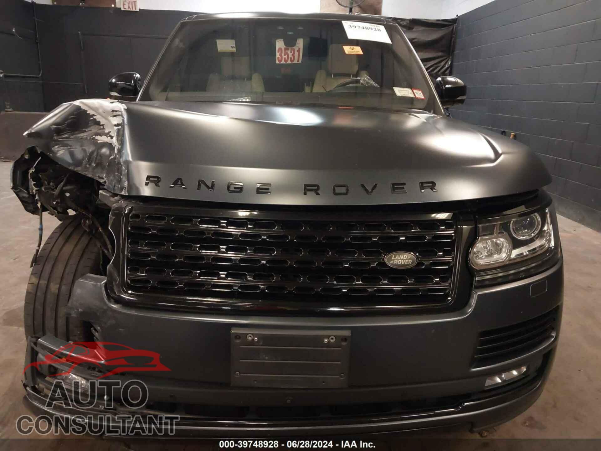LAND ROVER RANGE ROVER 2017 - SALGS2FV5HA347006