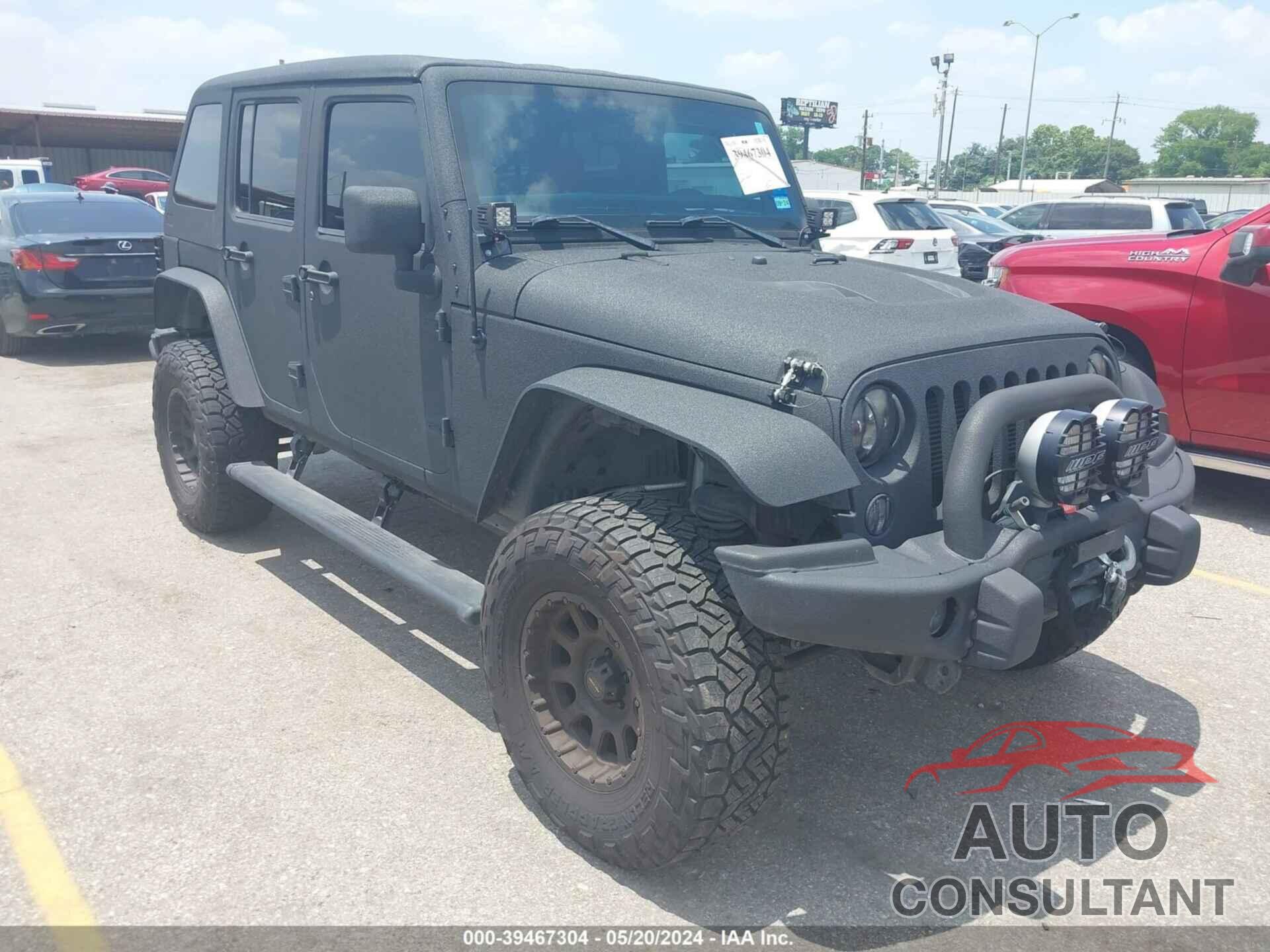 JEEP WRANGLER UNLIMITED 2016 - 1C4BJWFG7GL215879