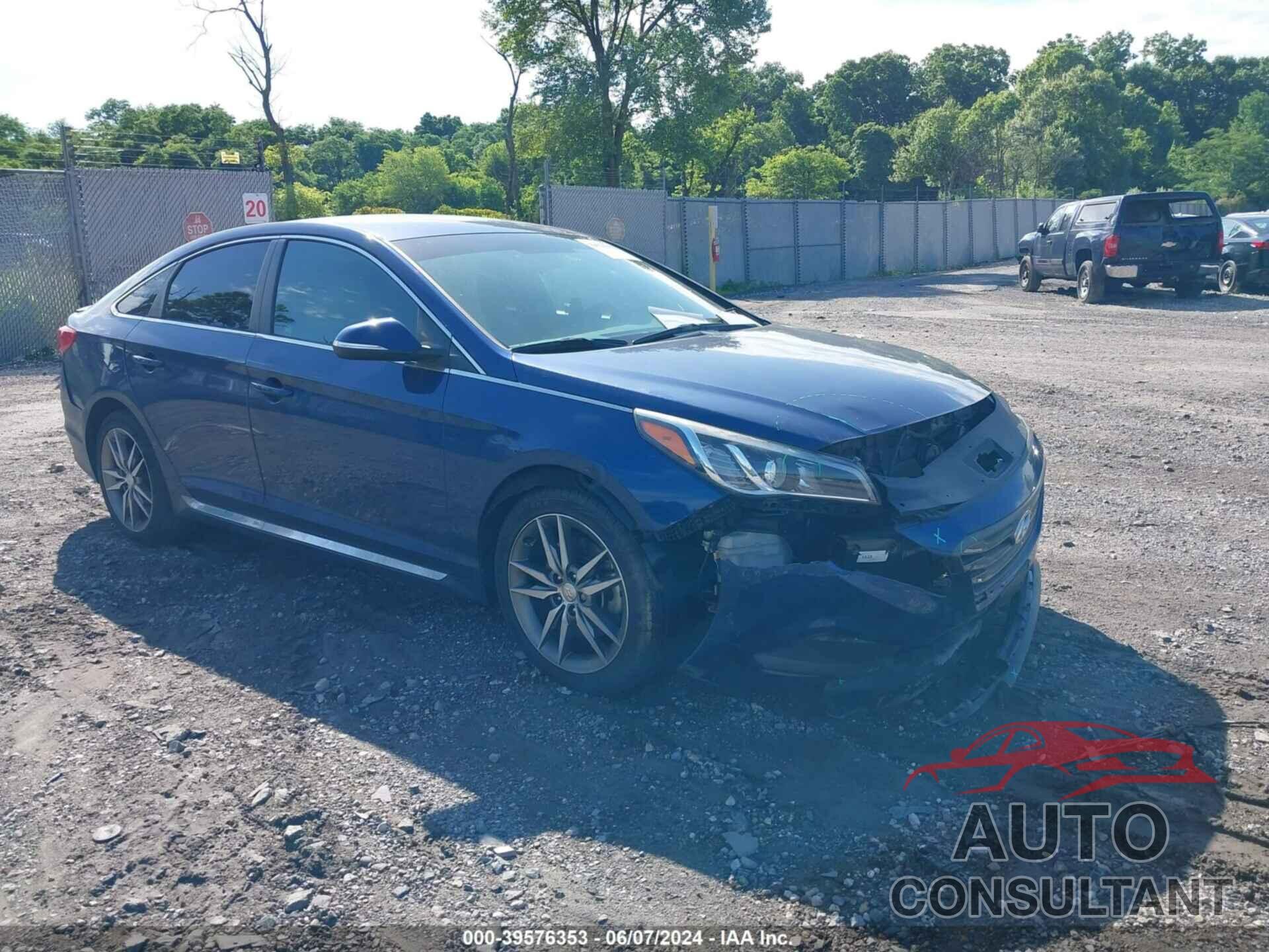 HYUNDAI SONATA 2017 - 5NPE34AB3HH515447