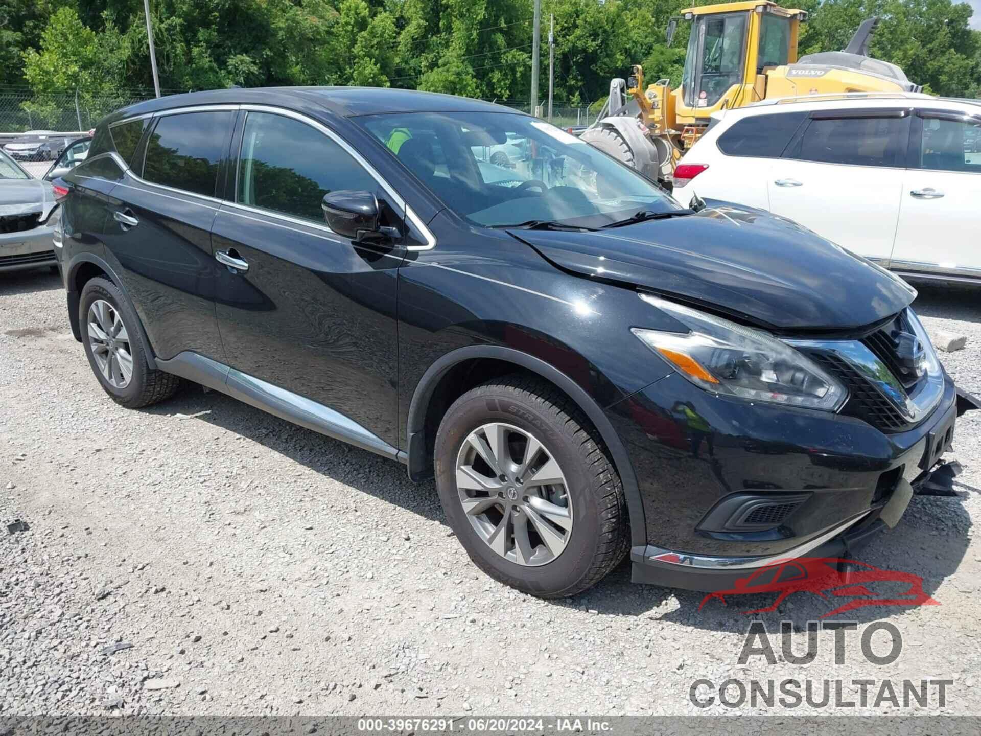 NISSAN MURANO 2018 - 5N1AZ2MH1JN177923