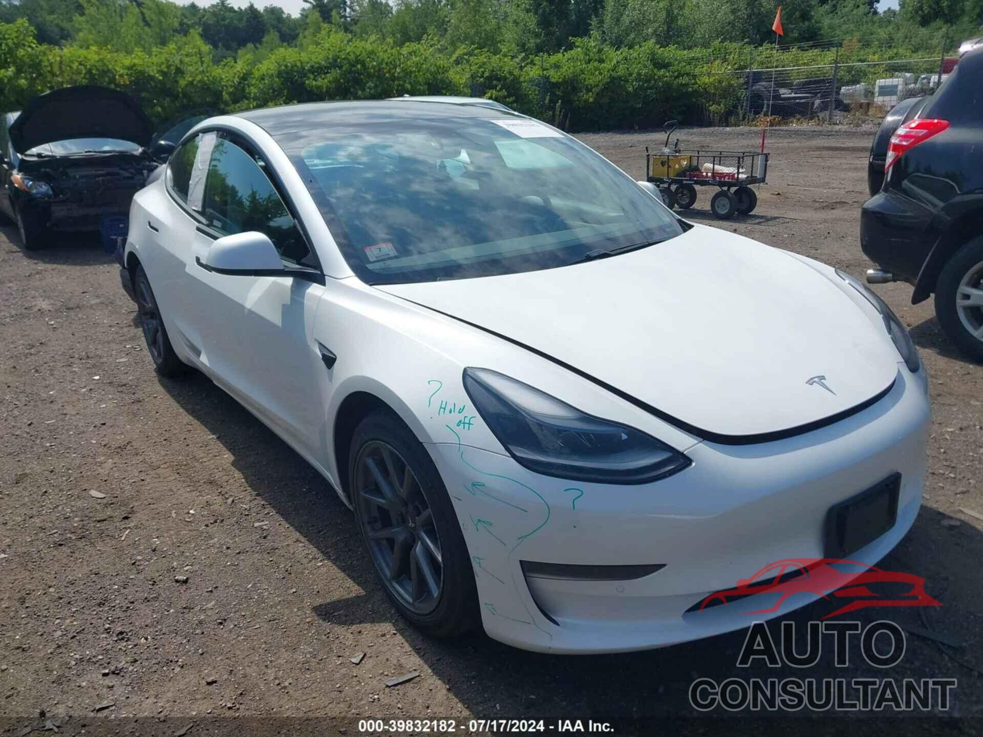TESLA MODEL 3 2021 - 5YJ3E1EA7MF947825