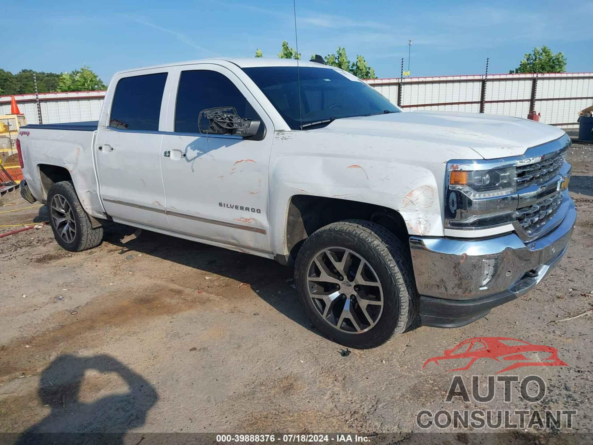 CHEVROLET SILVERADO 1500 2017 - 3GCUKSEC1HG277970