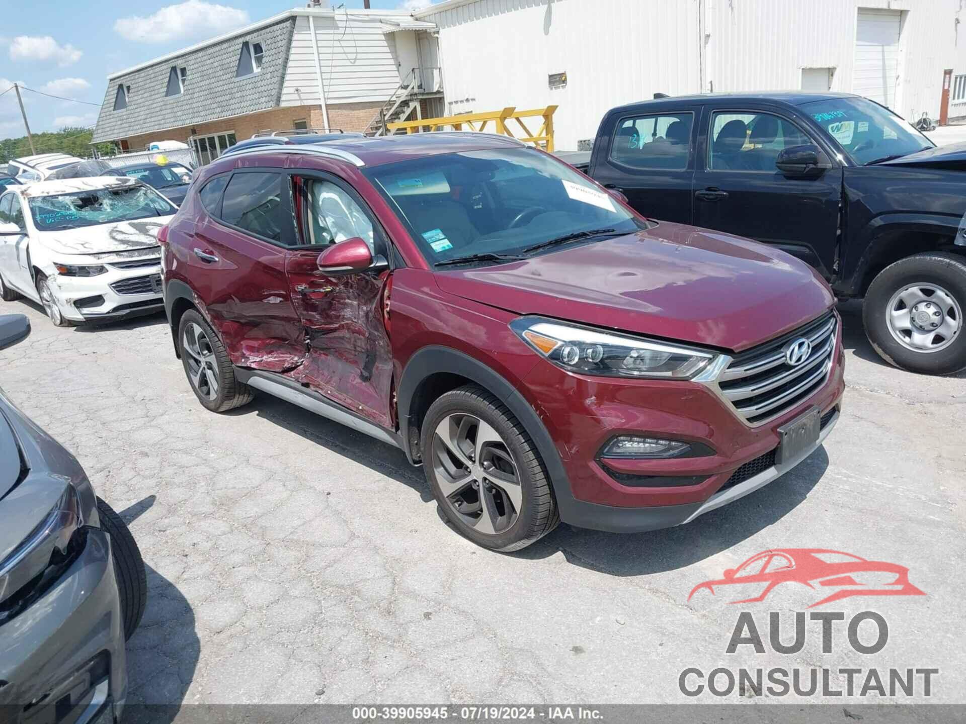 HYUNDAI TUCSON 2018 - KM8J3CA24JU634771