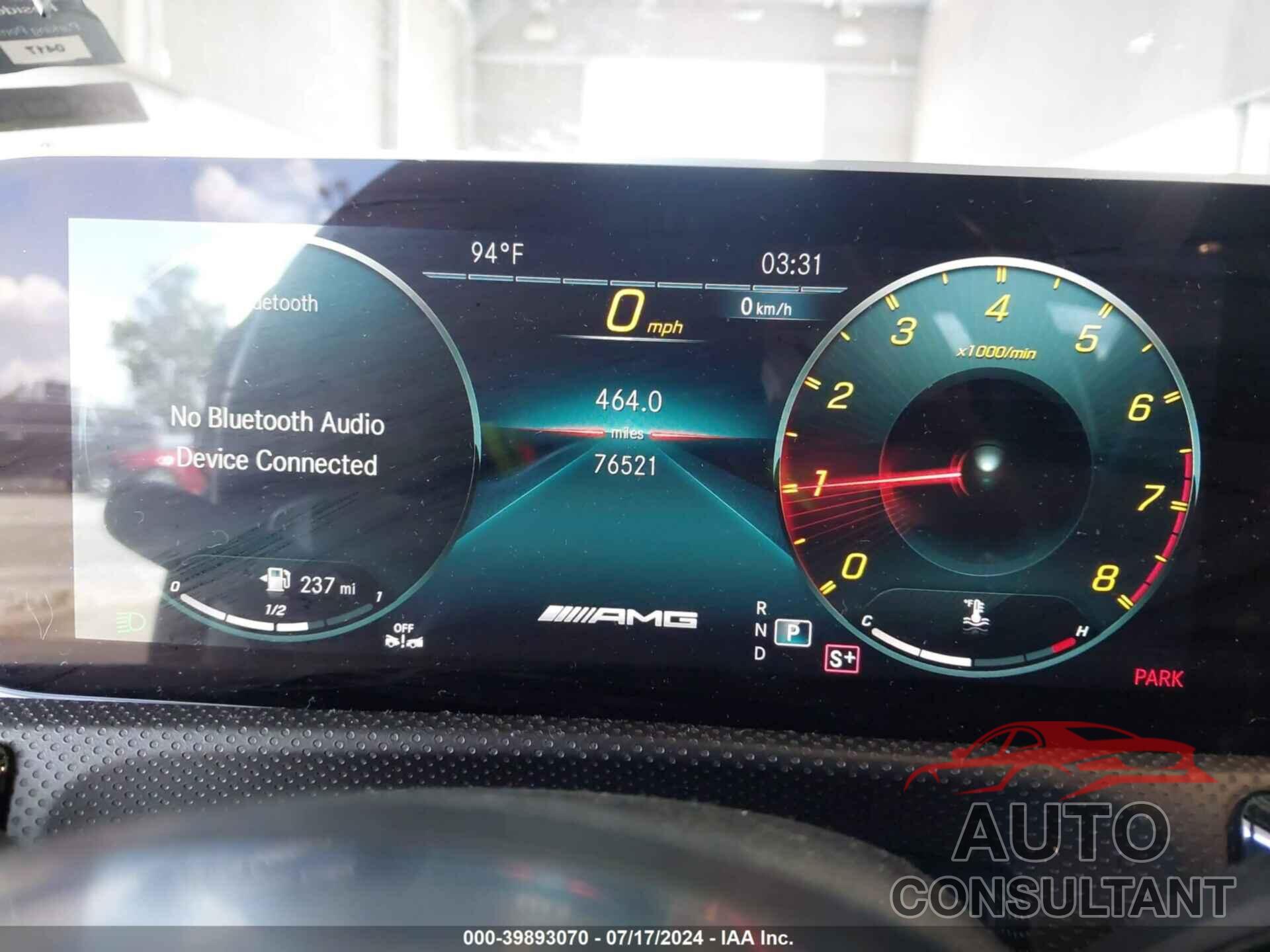 MERCEDES-BENZ AMG CLA 35 2020 - W1K5J5BB7LN117683