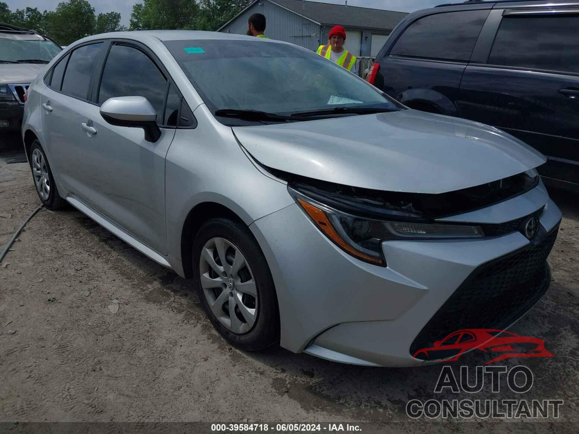 TOYOTA COROLLA 2020 - 5YFEPRAE4LP078839