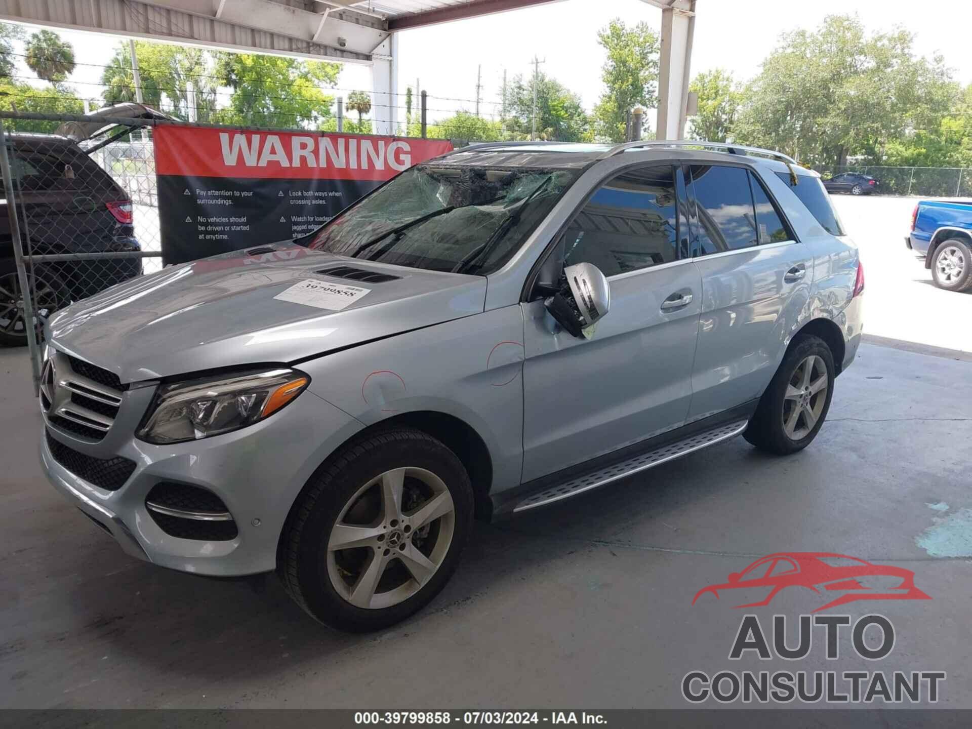MERCEDES-BENZ GLE 350 2017 - 4JGDA5JB8HA928040