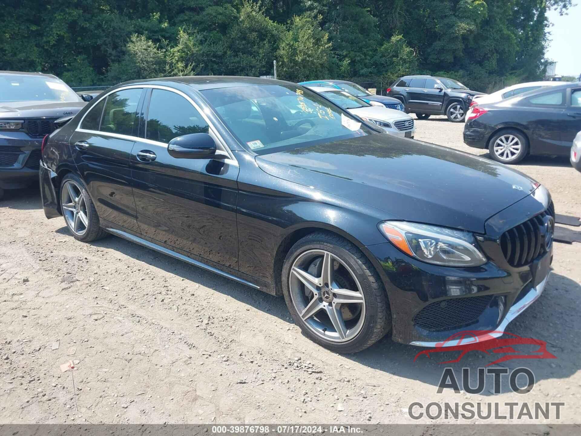 MERCEDES-BENZ C 300 2018 - WDDWF4KB6JR378177