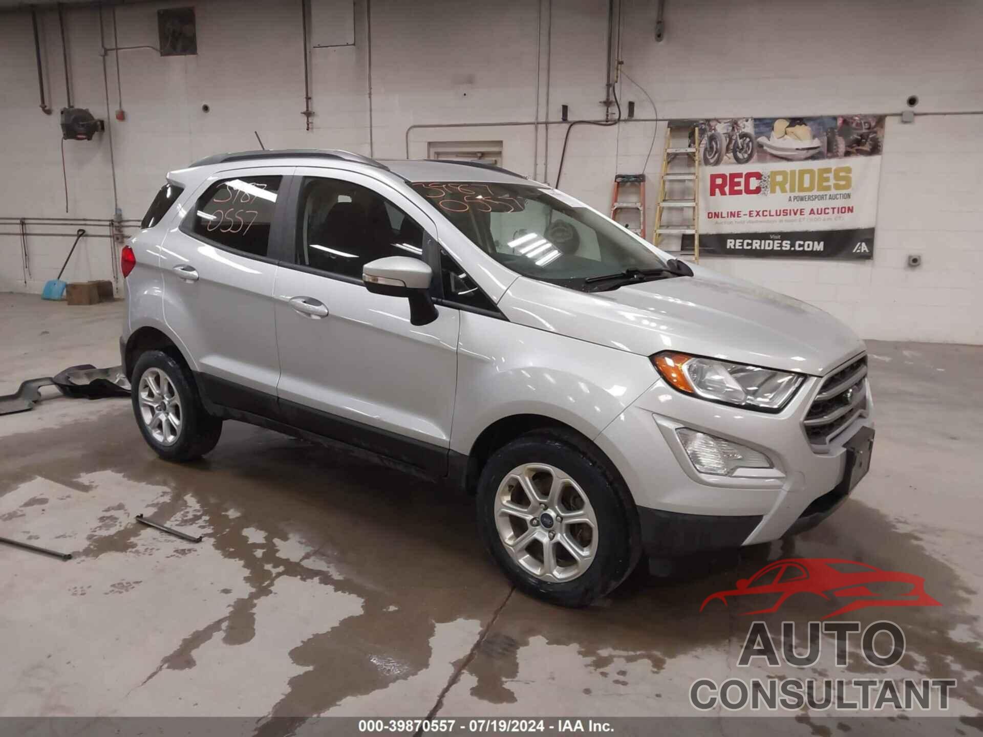 FORD ECOSPORT 2019 - MAJ6S3GL2KC252040