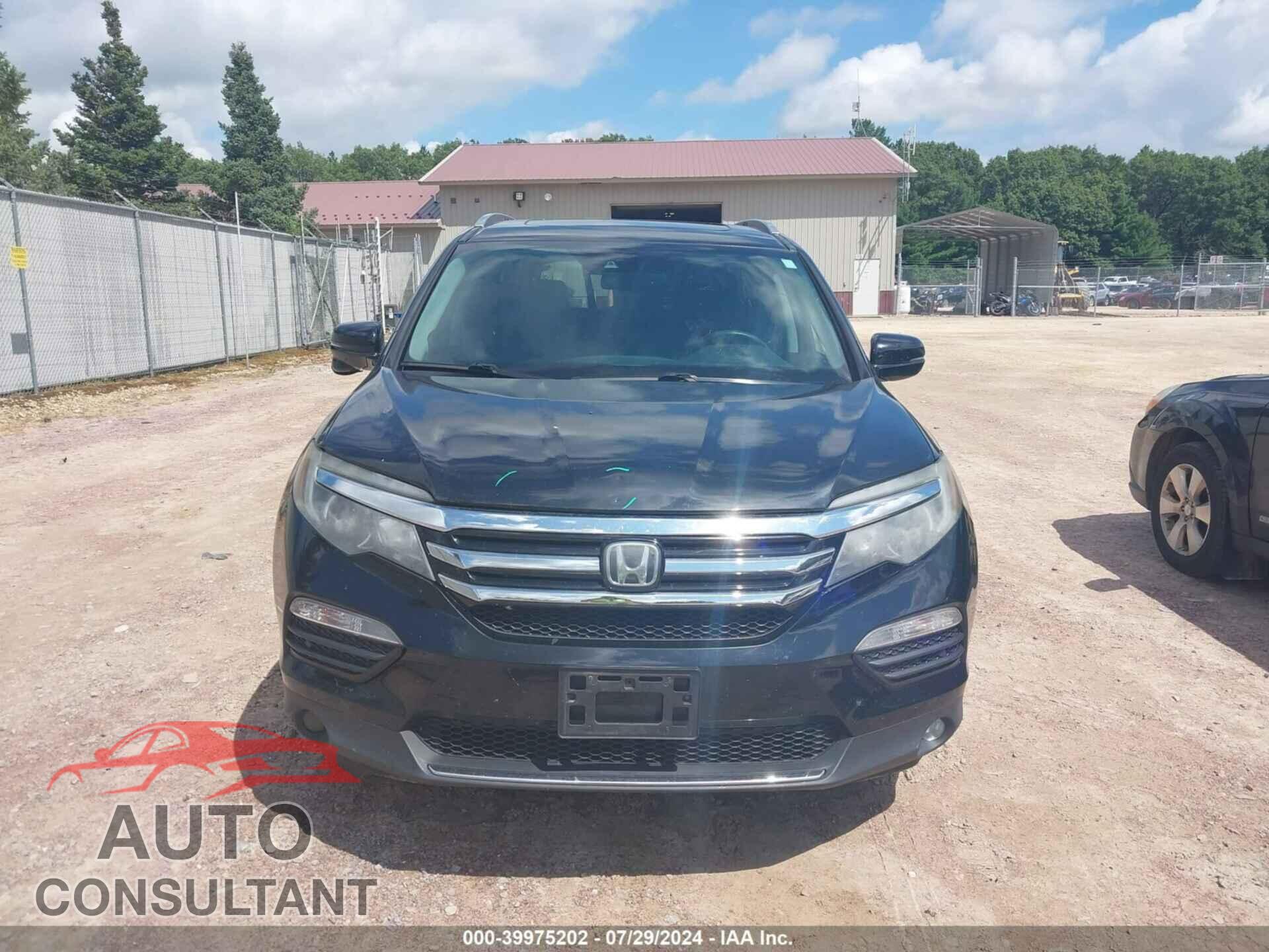 HONDA PILOT 2016 - 5FNYF6H96GB047357