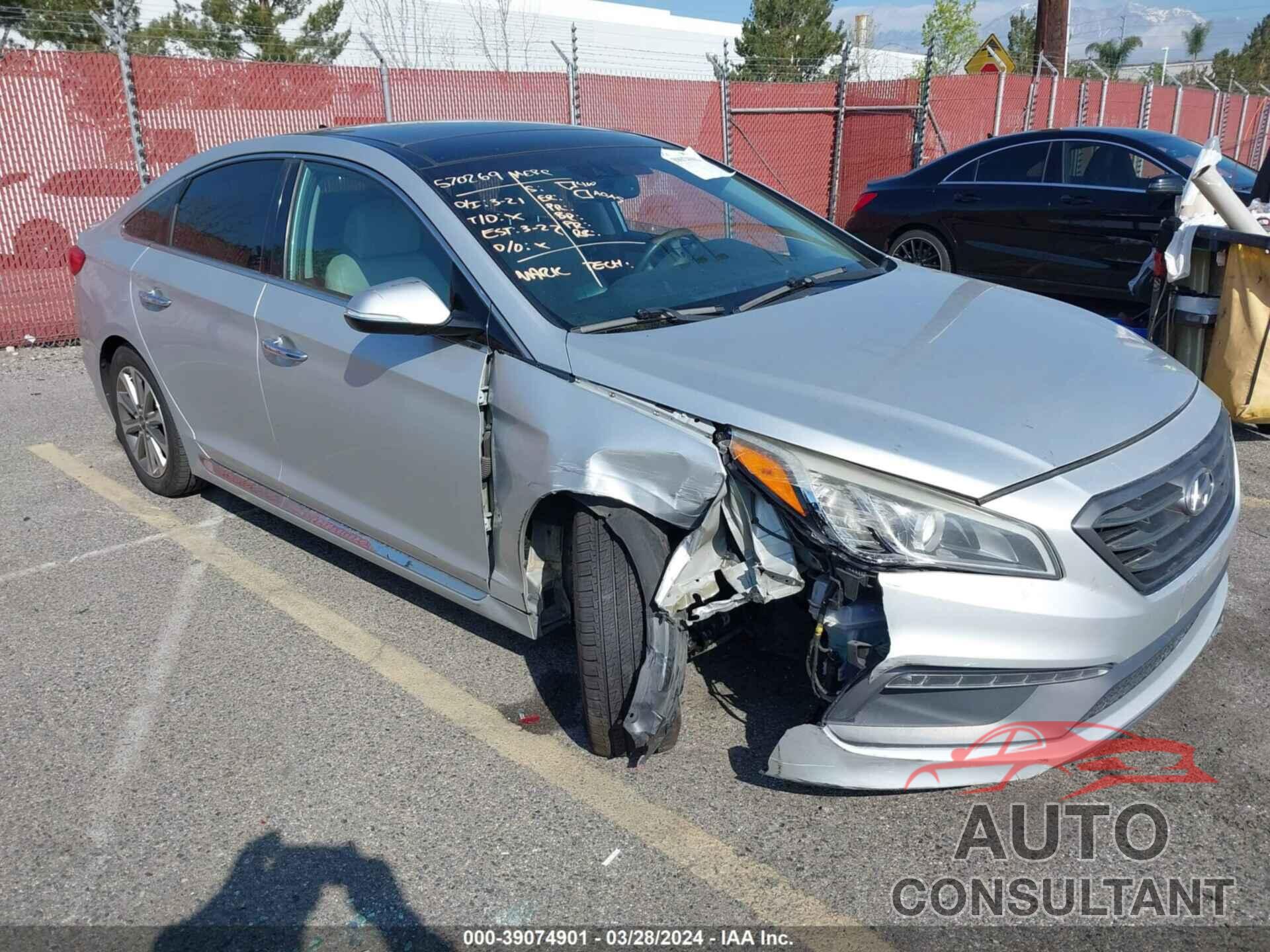 HYUNDAI SONATA 2016 - 5NPE34AF1GH262288