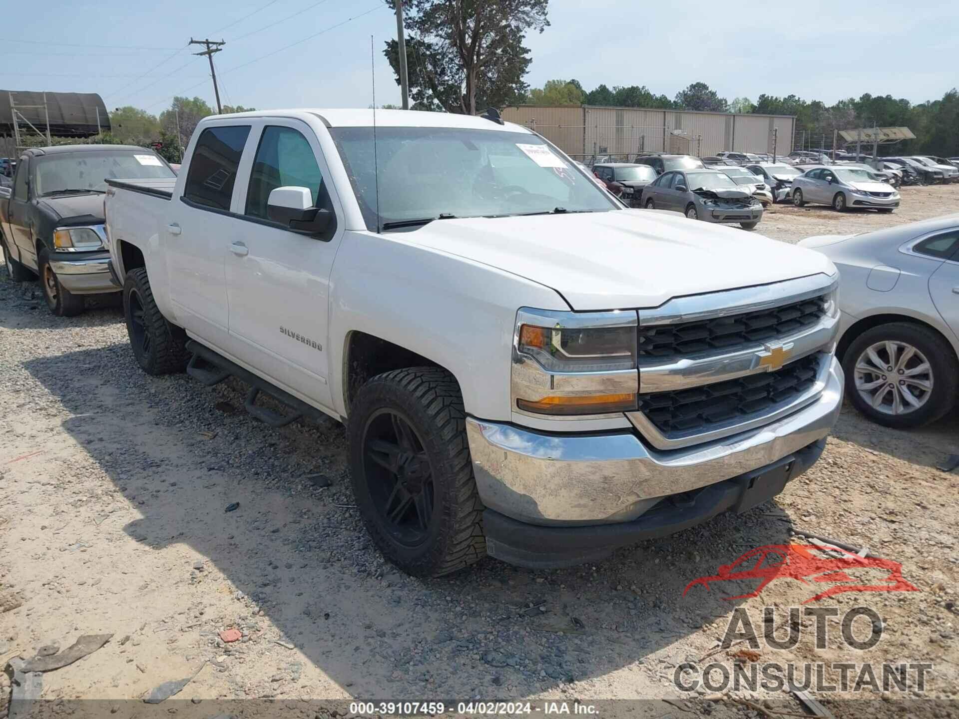 CHEVROLET SILVERADO 1500 2017 - 3GCUKREH2HG225512