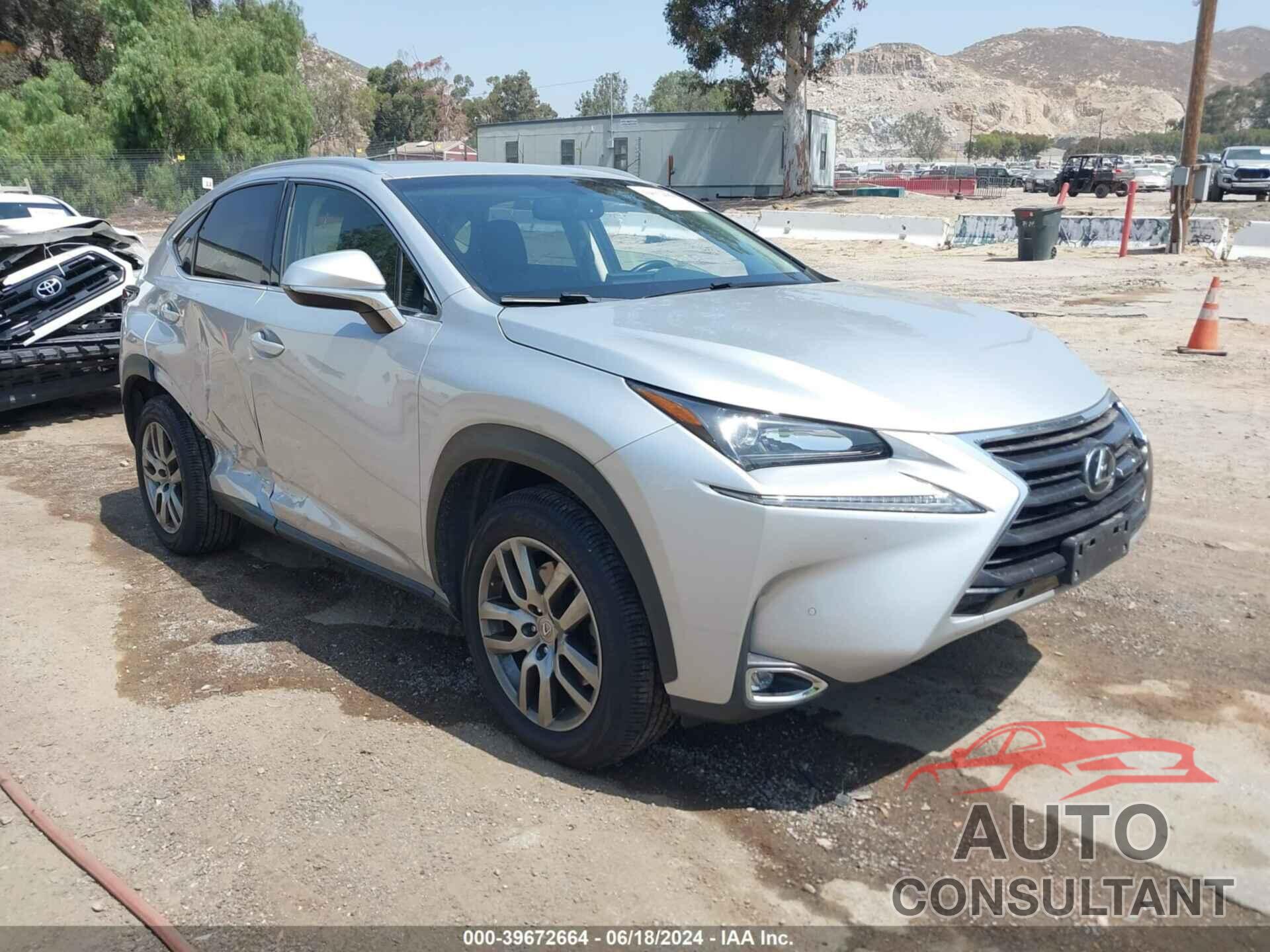 LEXUS NX 200T 2016 - JTJYARBZ8G2043173