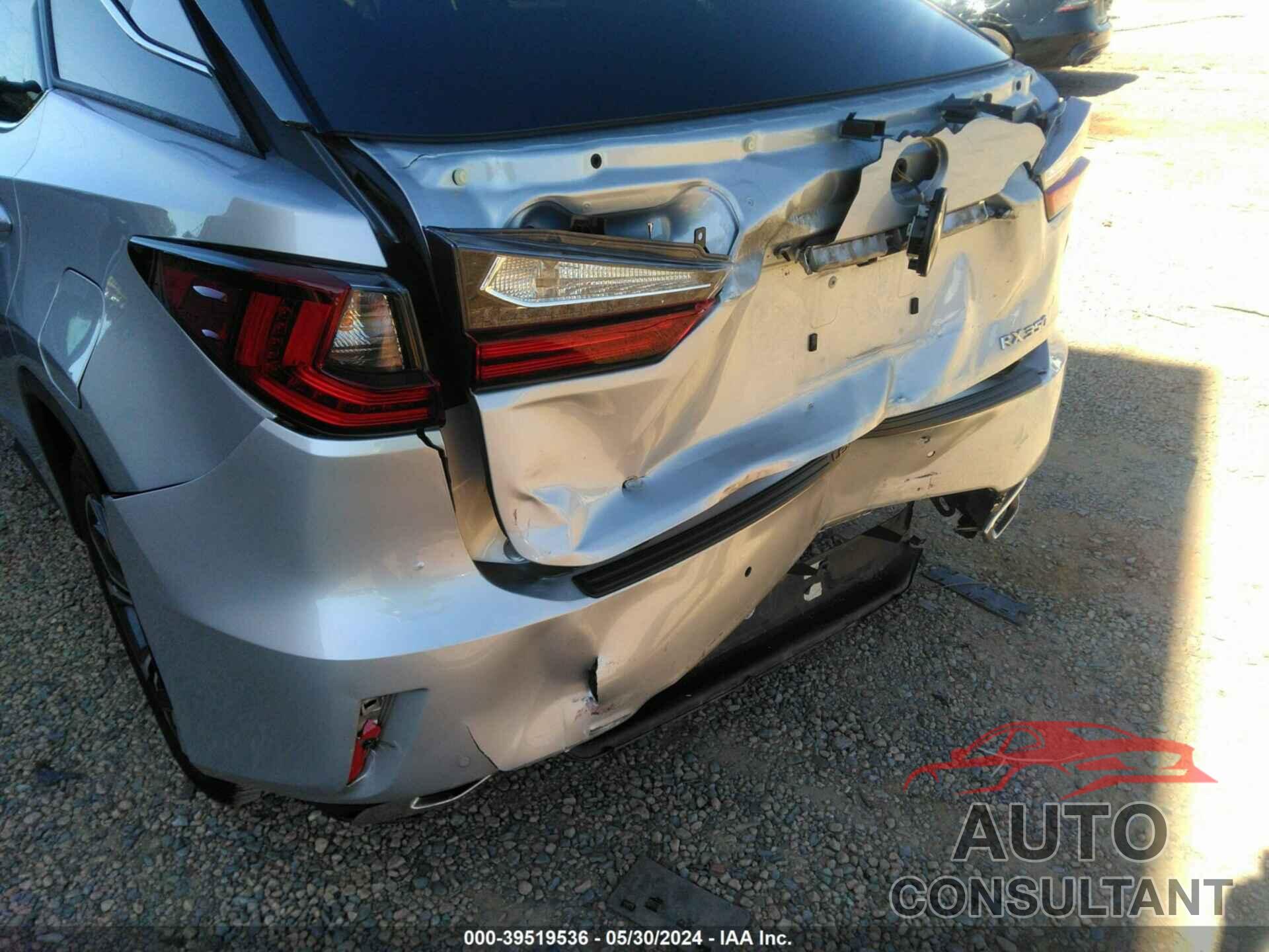 LEXUS RX 350 2019 - 2T2ZZMCA7KC128331