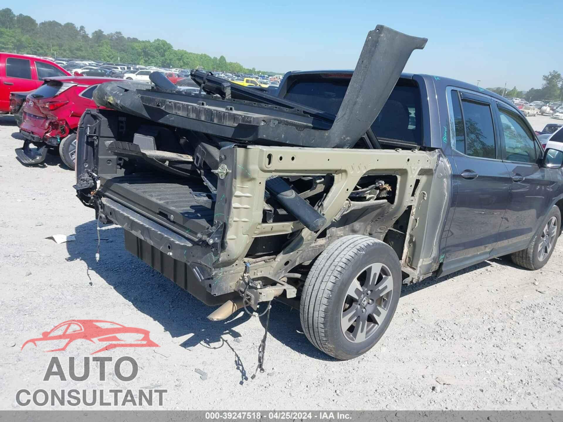 HONDA RIDGELINE 2017 - 5FPYK2F57HB001713