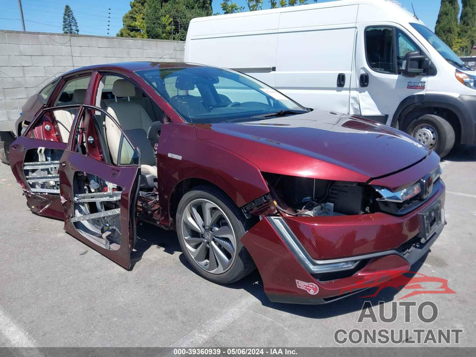 HONDA CLARITY PLUG-IN HYBRID 2019 - JHMZC5F12KC002859