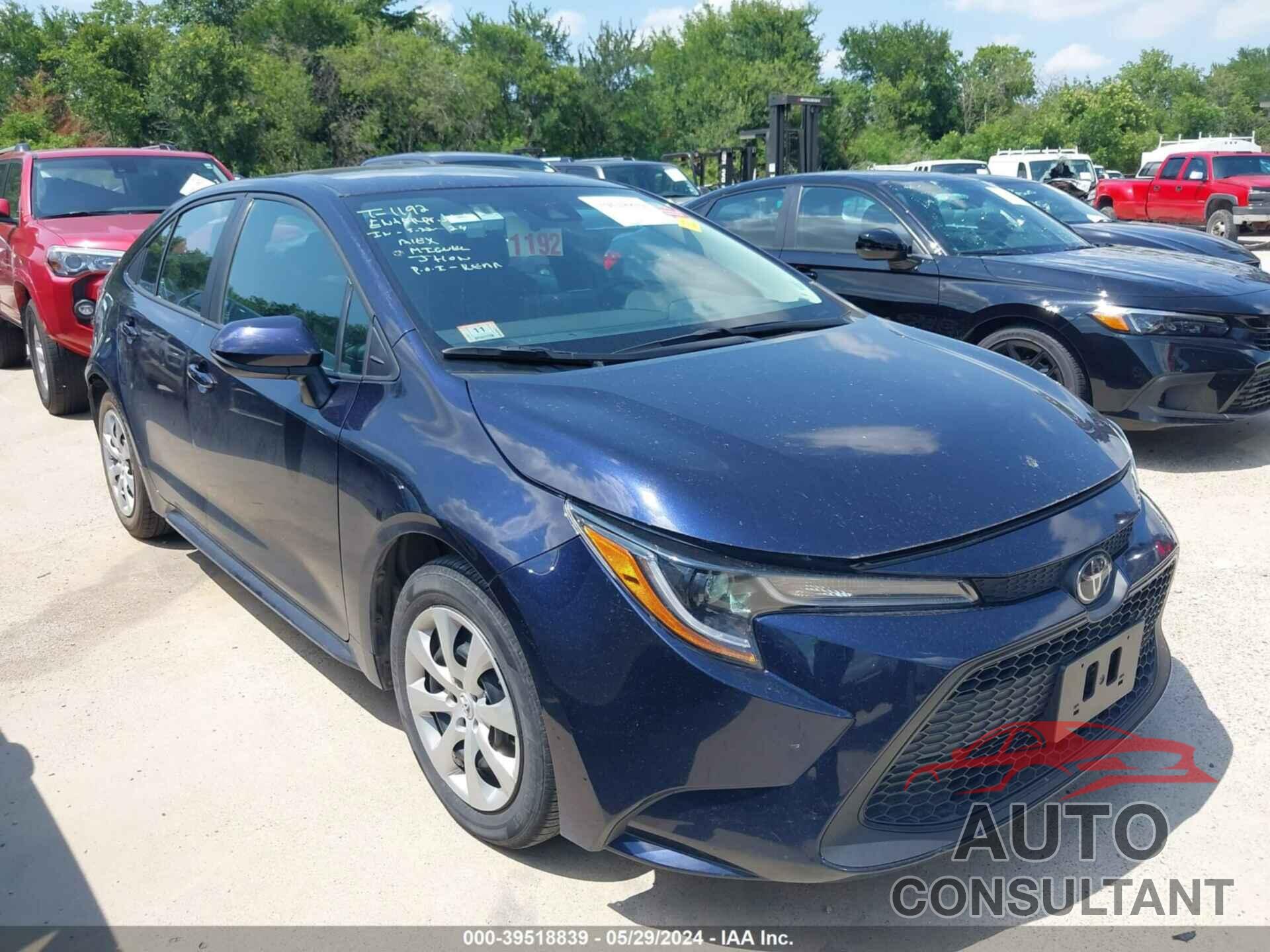 TOYOTA COROLLA 2022 - 5YFEPMAE7NP286557