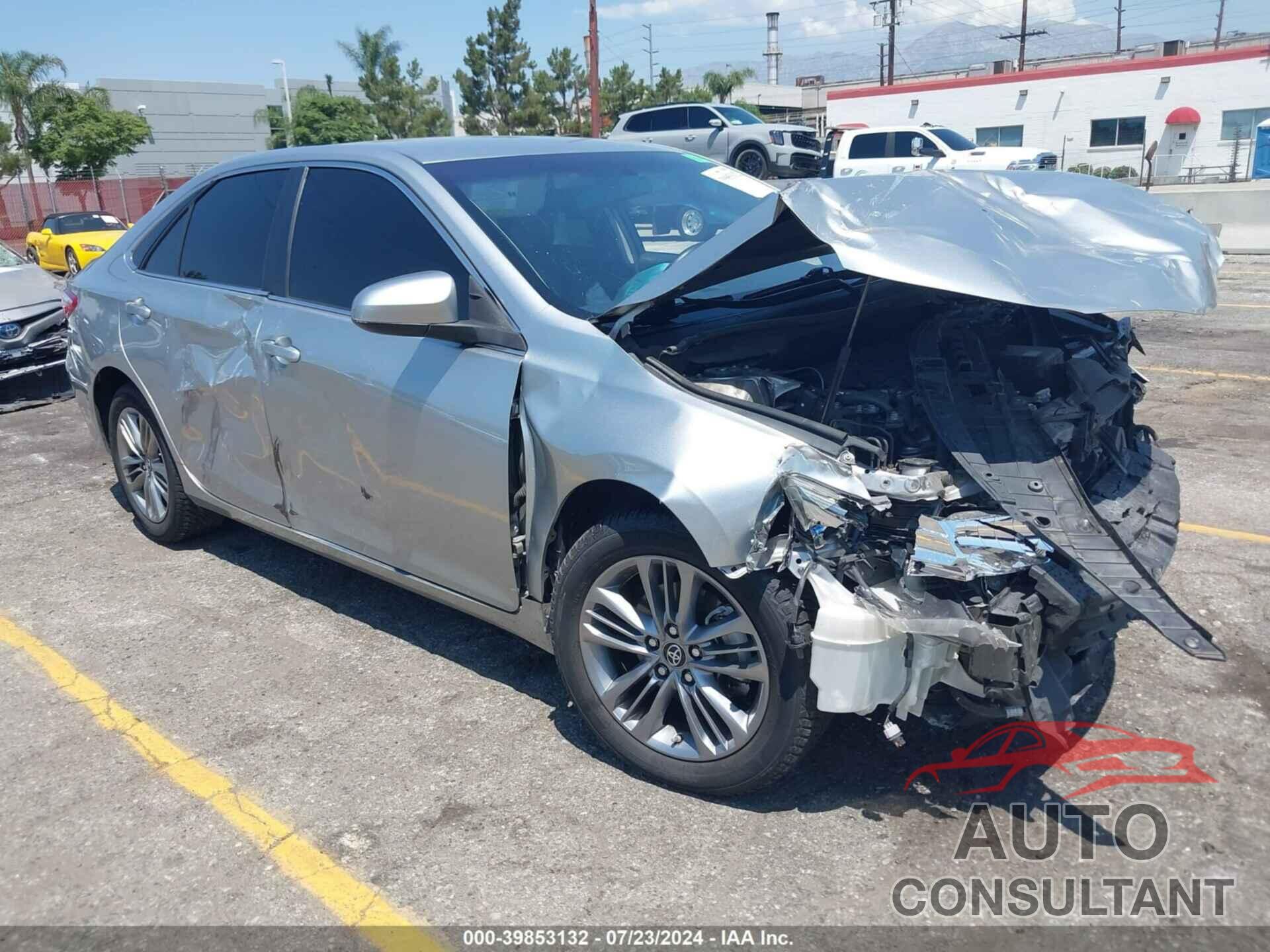 TOYOTA CAMRY 2016 - 4T1BF1FK9GU248588