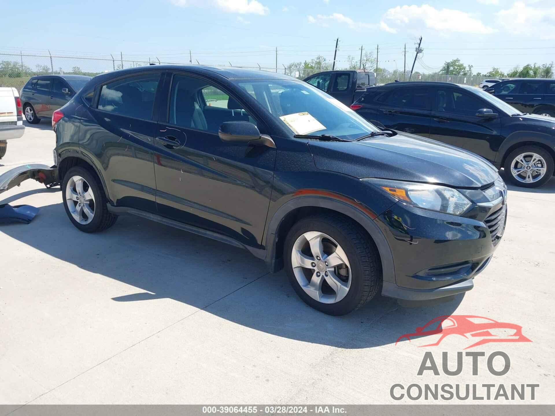 HONDA HR-V 2016 - 3CZRU5H36GM746784