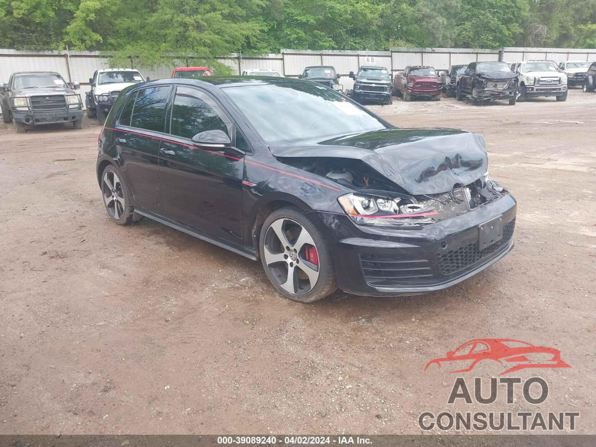 VOLKSWAGEN GTI 2016 - 3VW447AU3GM011143