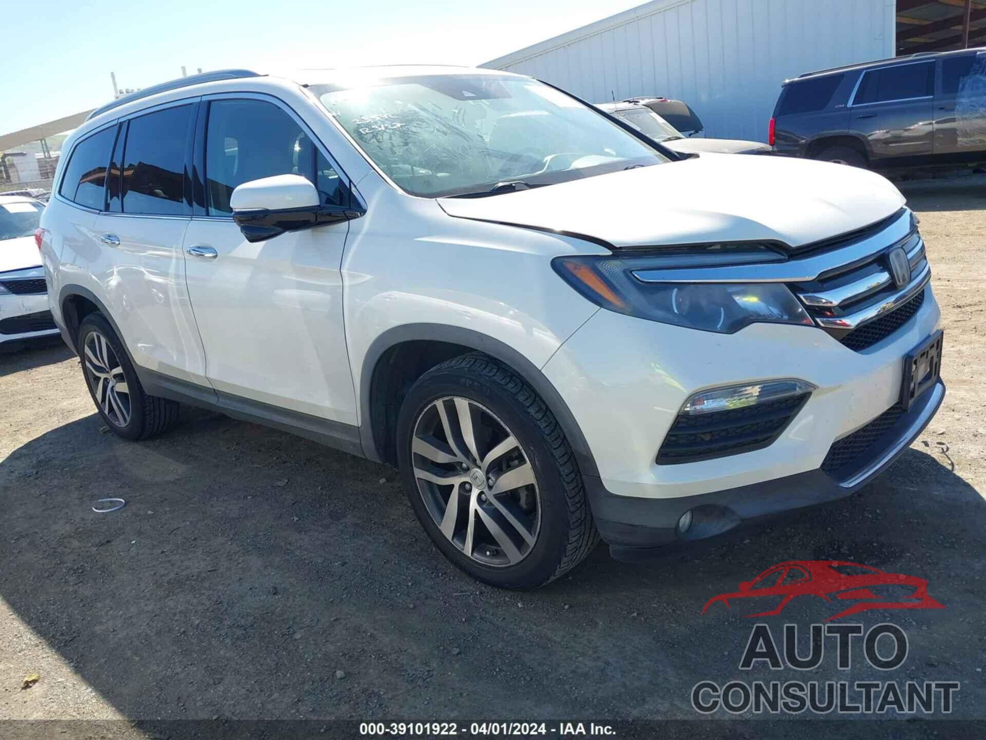 HONDA PILOT 2016 - 5FNYF6H95GB025480