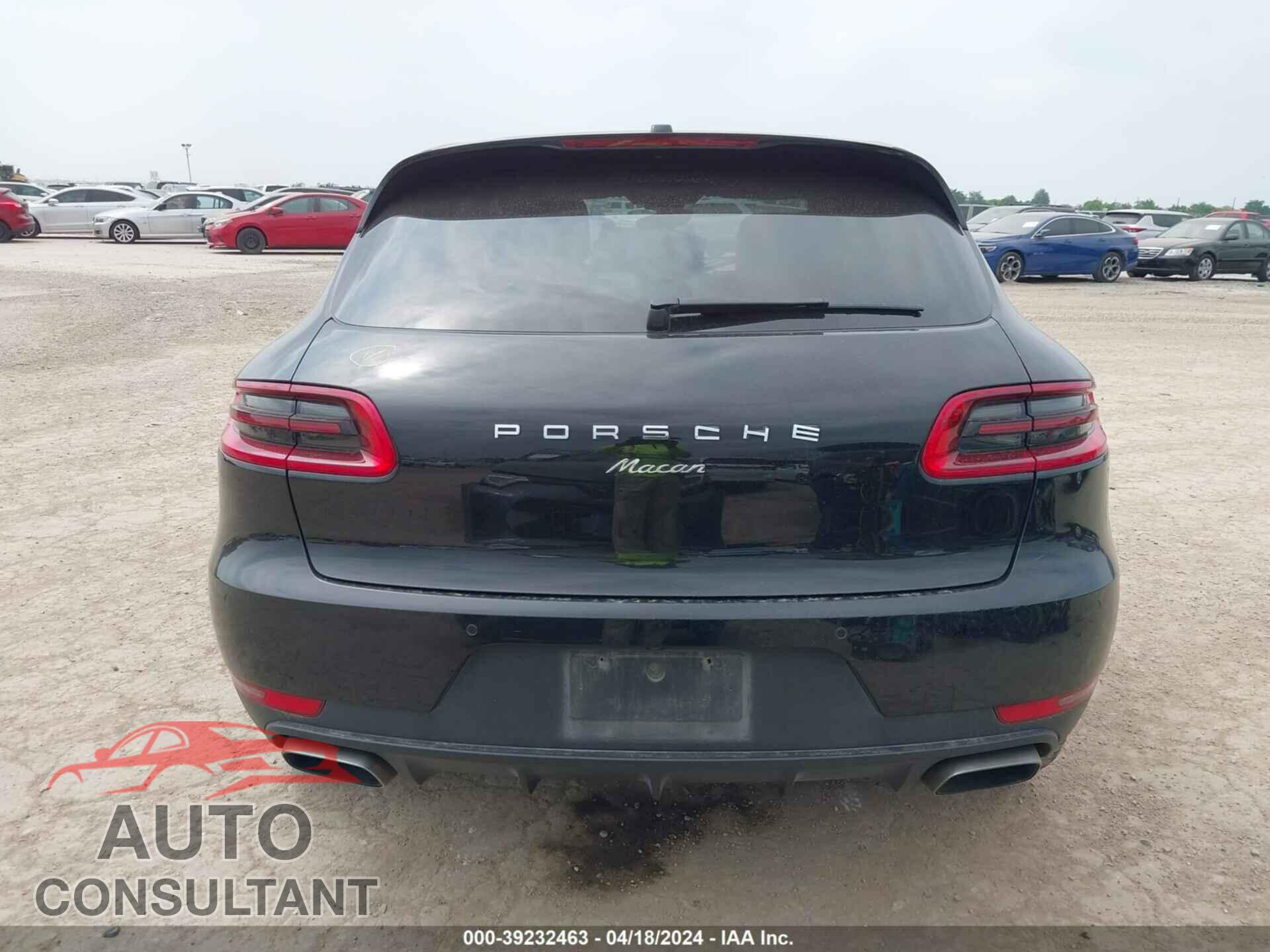 PORSCHE MACAN 2018 - WP1AA2A59JLB06131