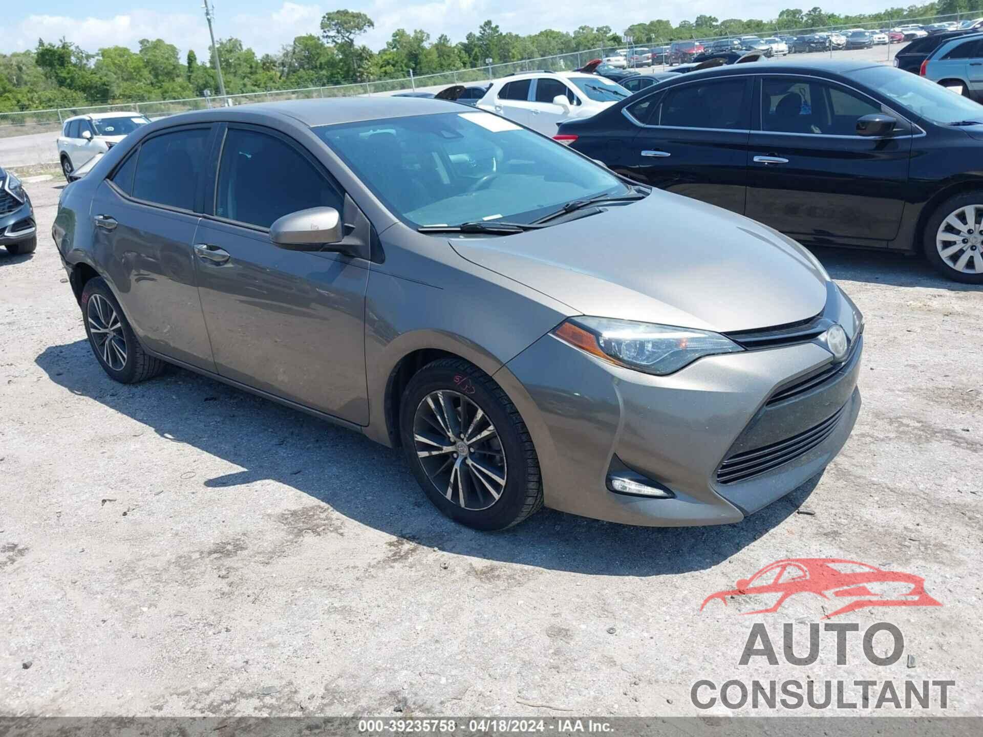 TOYOTA COROLLA 2017 - 2T1BURHE4HC962921