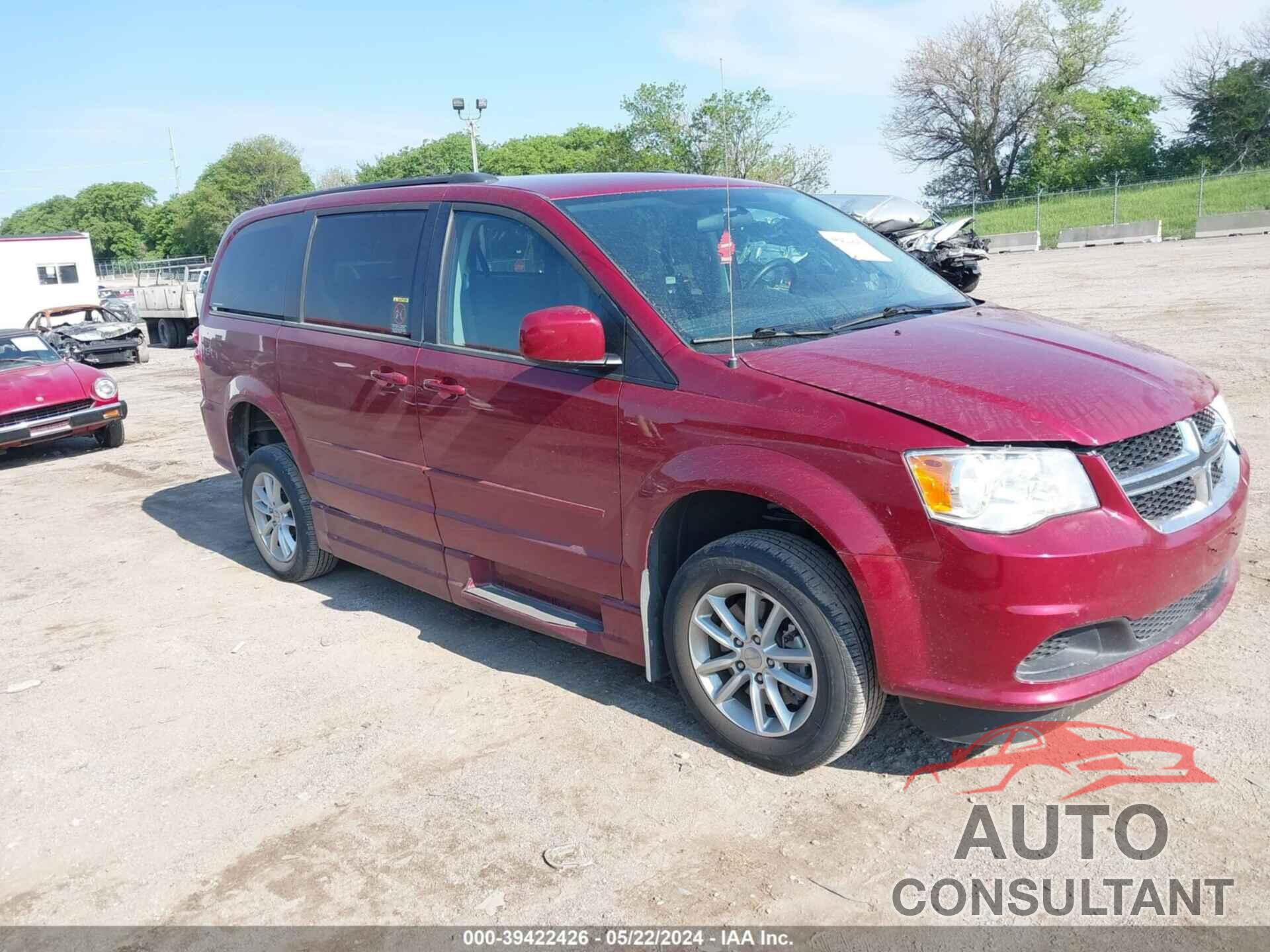 DODGE GRAND CARAVAN 2016 - 2C4RDGCG2GR312687