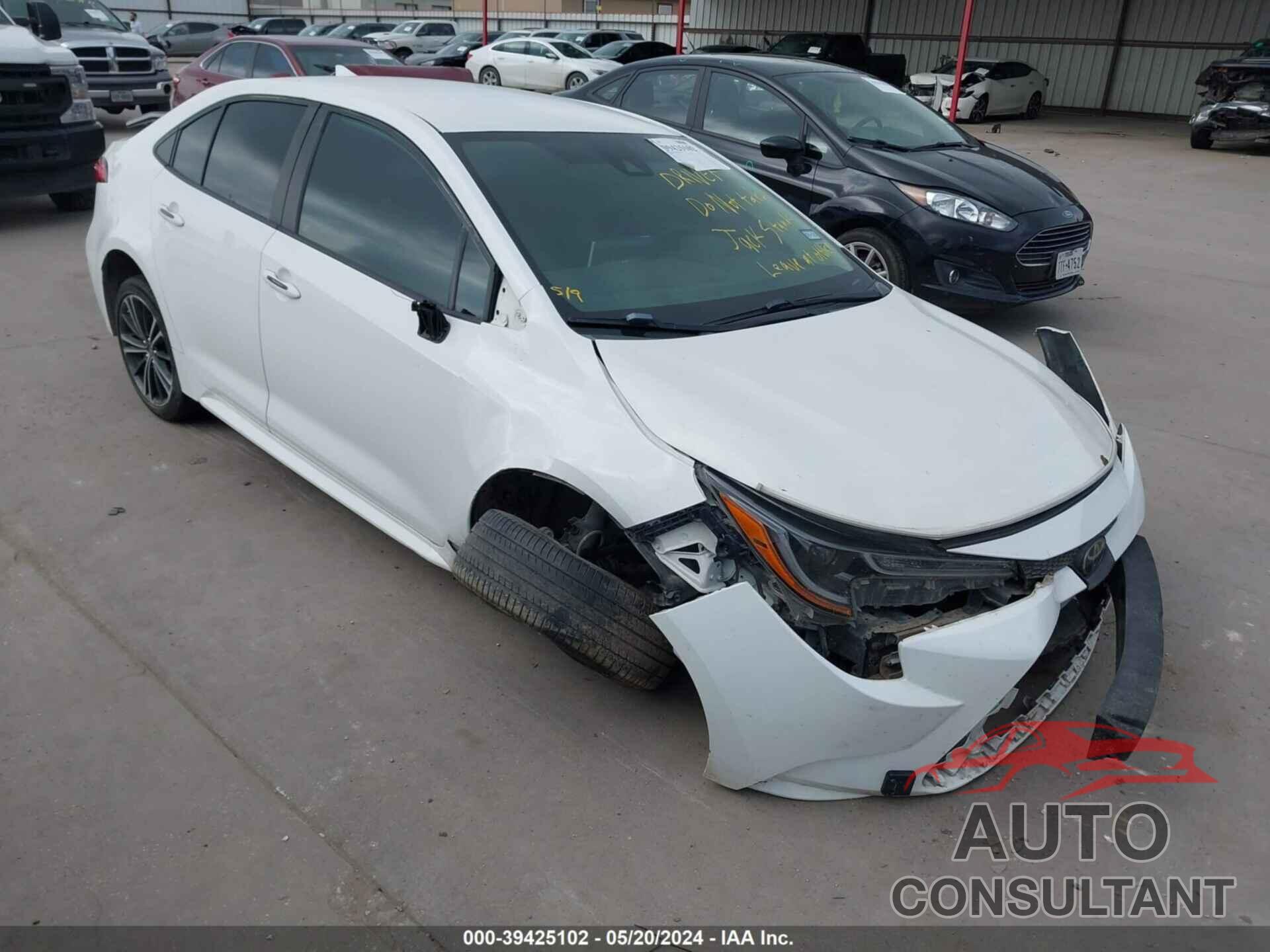 TOYOTA COROLLA 2020 - 5YFEPRAE0LP037012