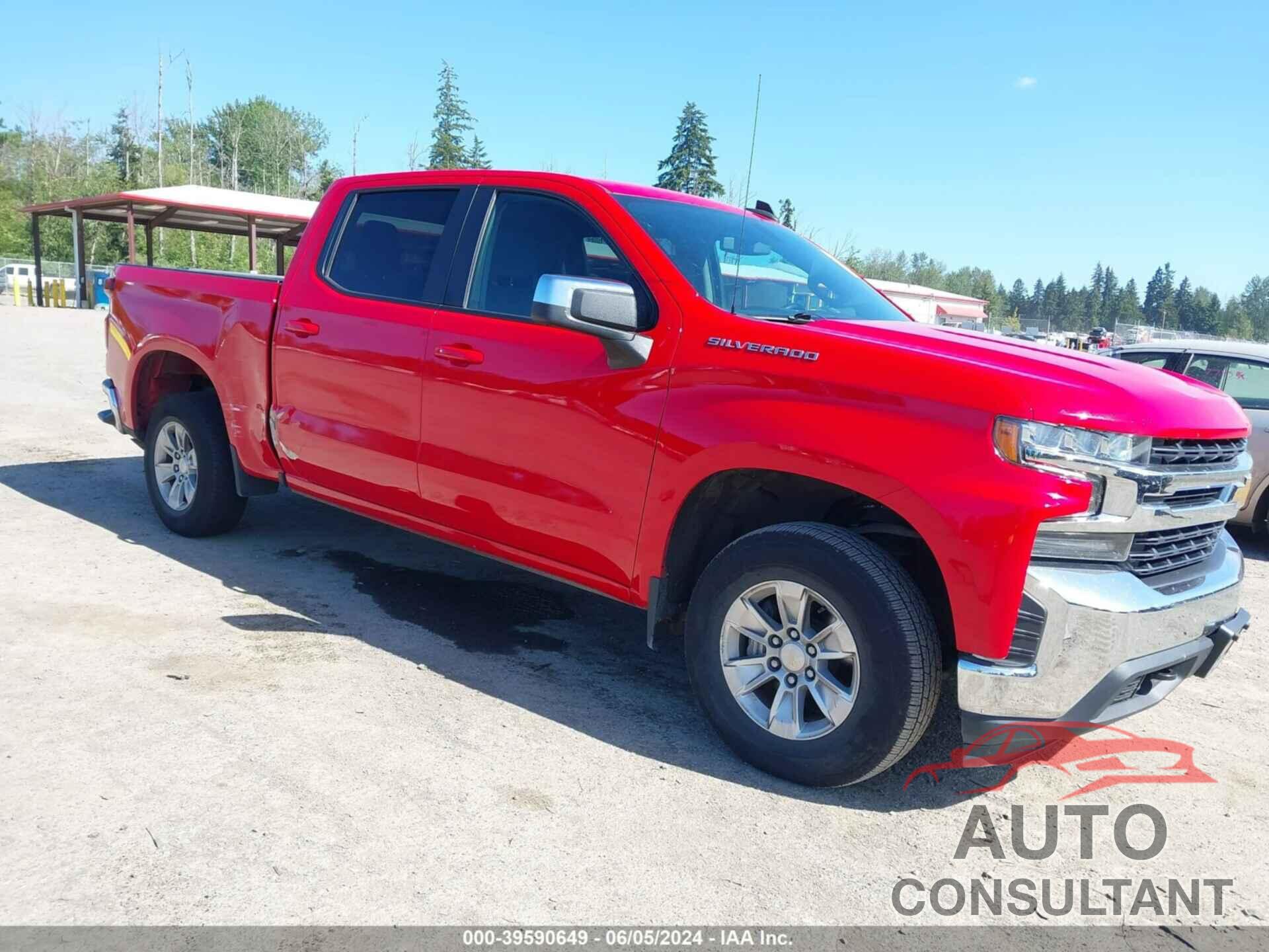 CHEVROLET SILVERADO 1500 2021 - 3GCUYDED0MG372338
