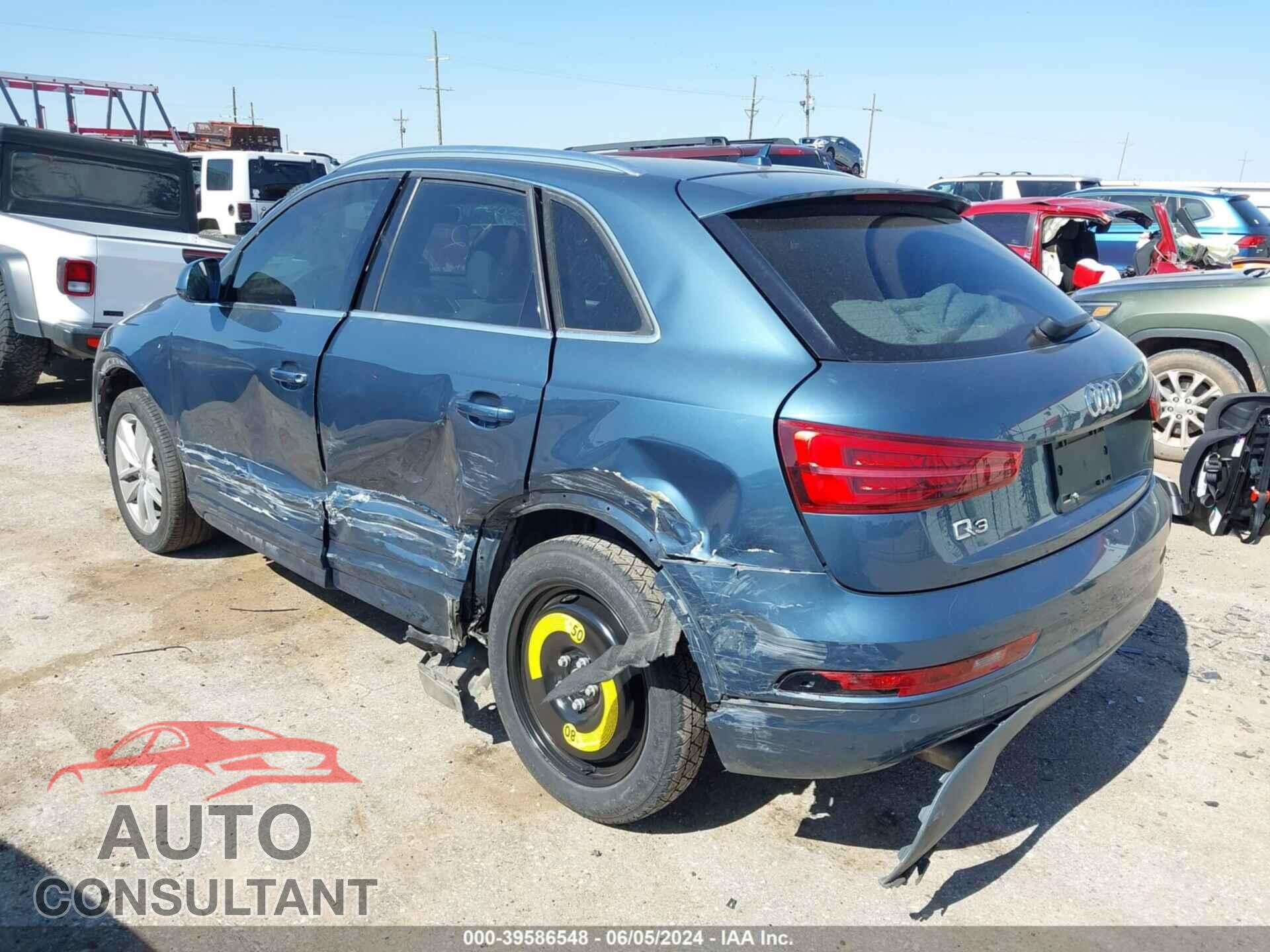 AUDI Q3 2016 - WA1BFCFS7GR011062