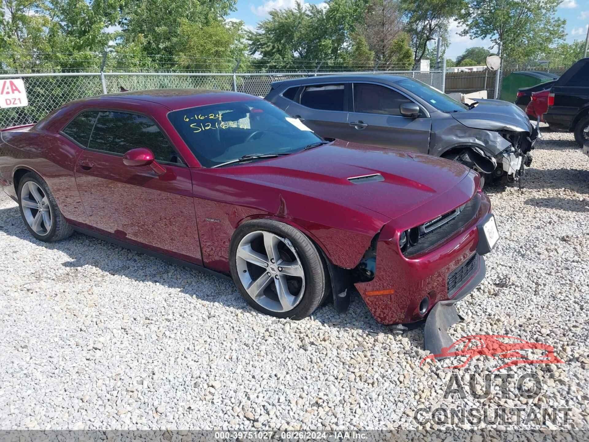 DODGE CHALLENGER 2017 - 2C3CDZBT1HH604584