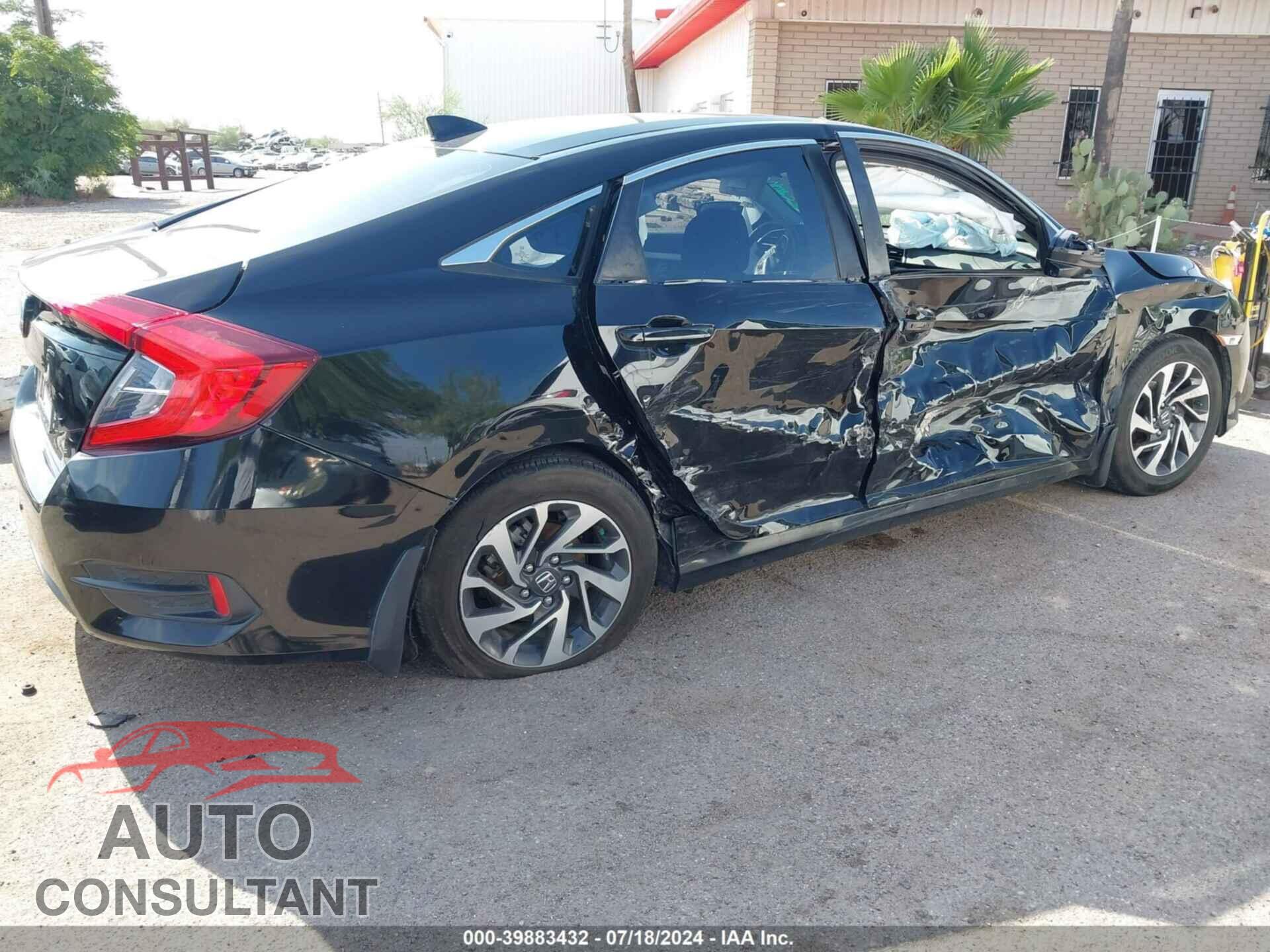 HONDA CIVIC 2017 - 19XFC2F77HE073287