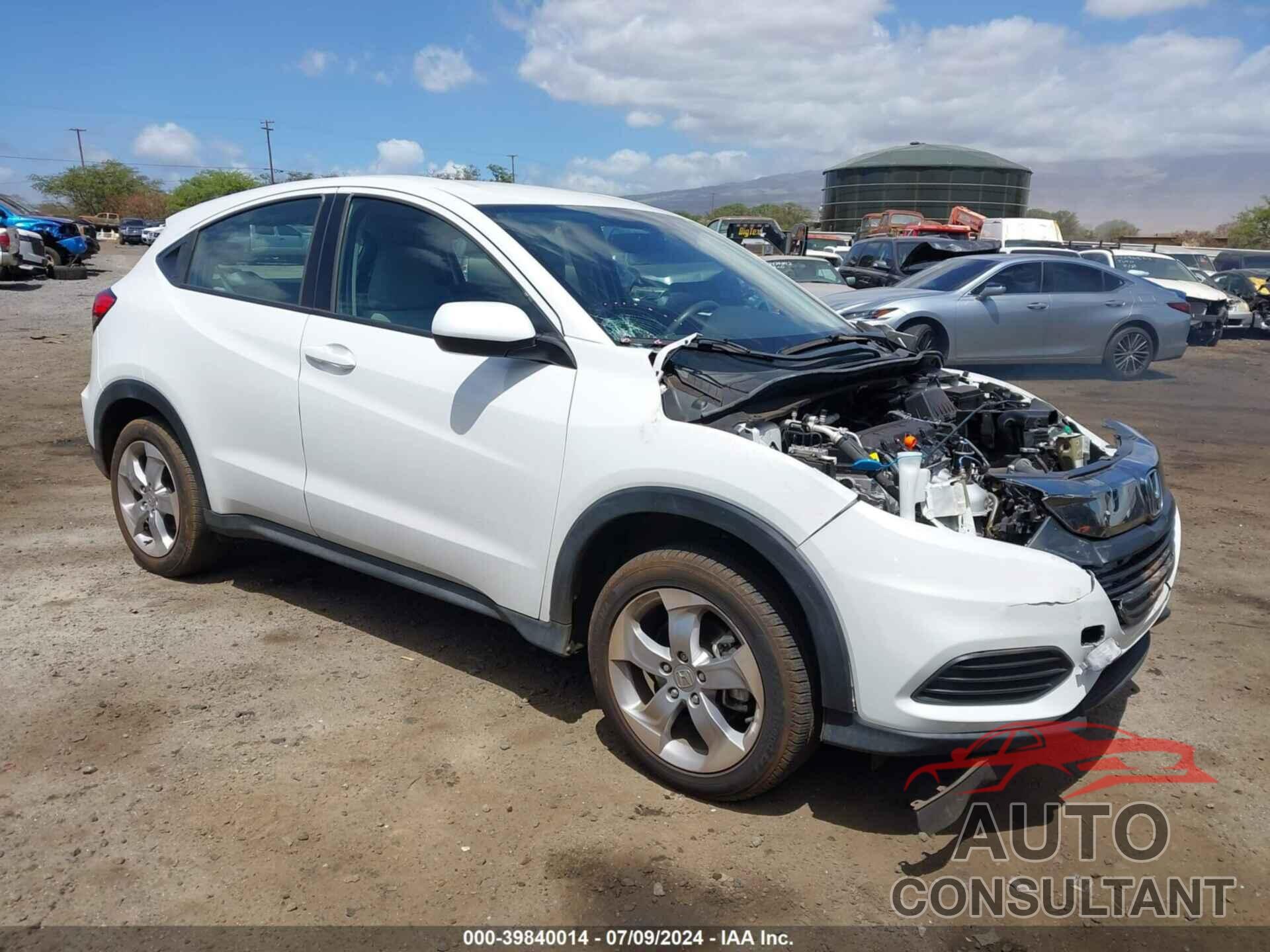 HONDA HR-V 2020 - 3CZRU5H34LM708688