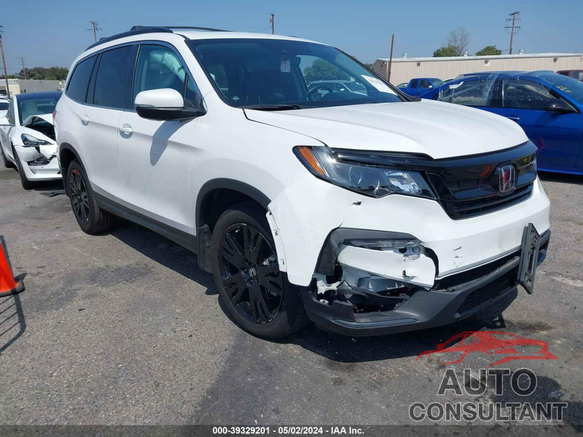 HONDA PILOT 2022 - 5FNYF5H25NB034660