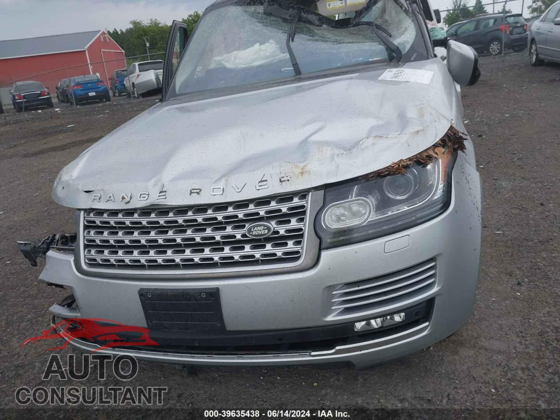 LAND ROVER RANGE ROVER 2016 - SALGS2KF4GA249906