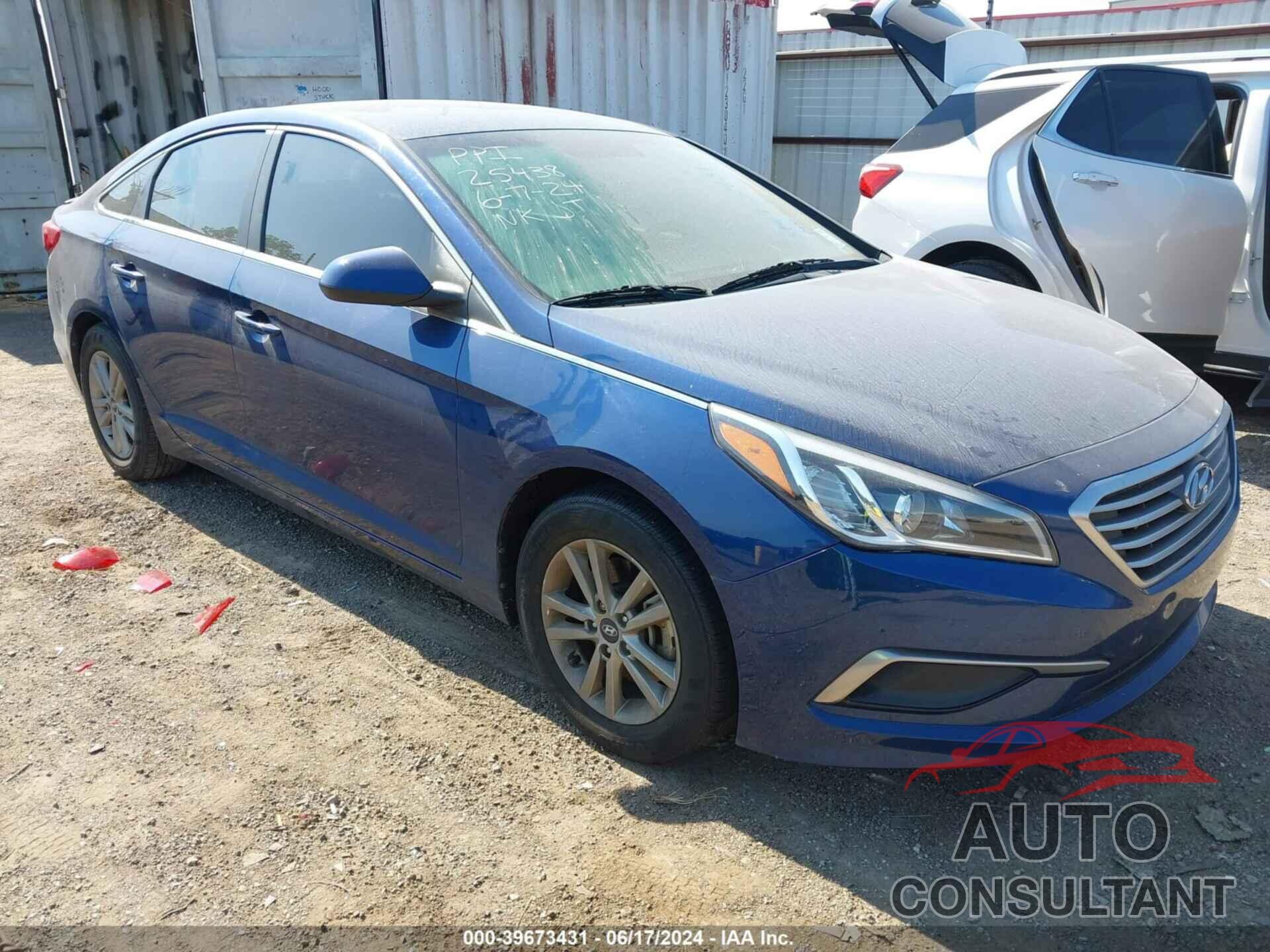 HYUNDAI SONATA 2017 - 5NPE24AF6HH546164