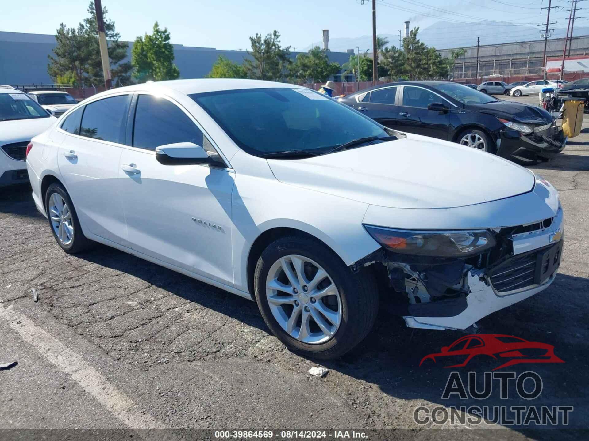 CHEVROLET MALIBU 2017 - 1G1ZE5ST2HF159892