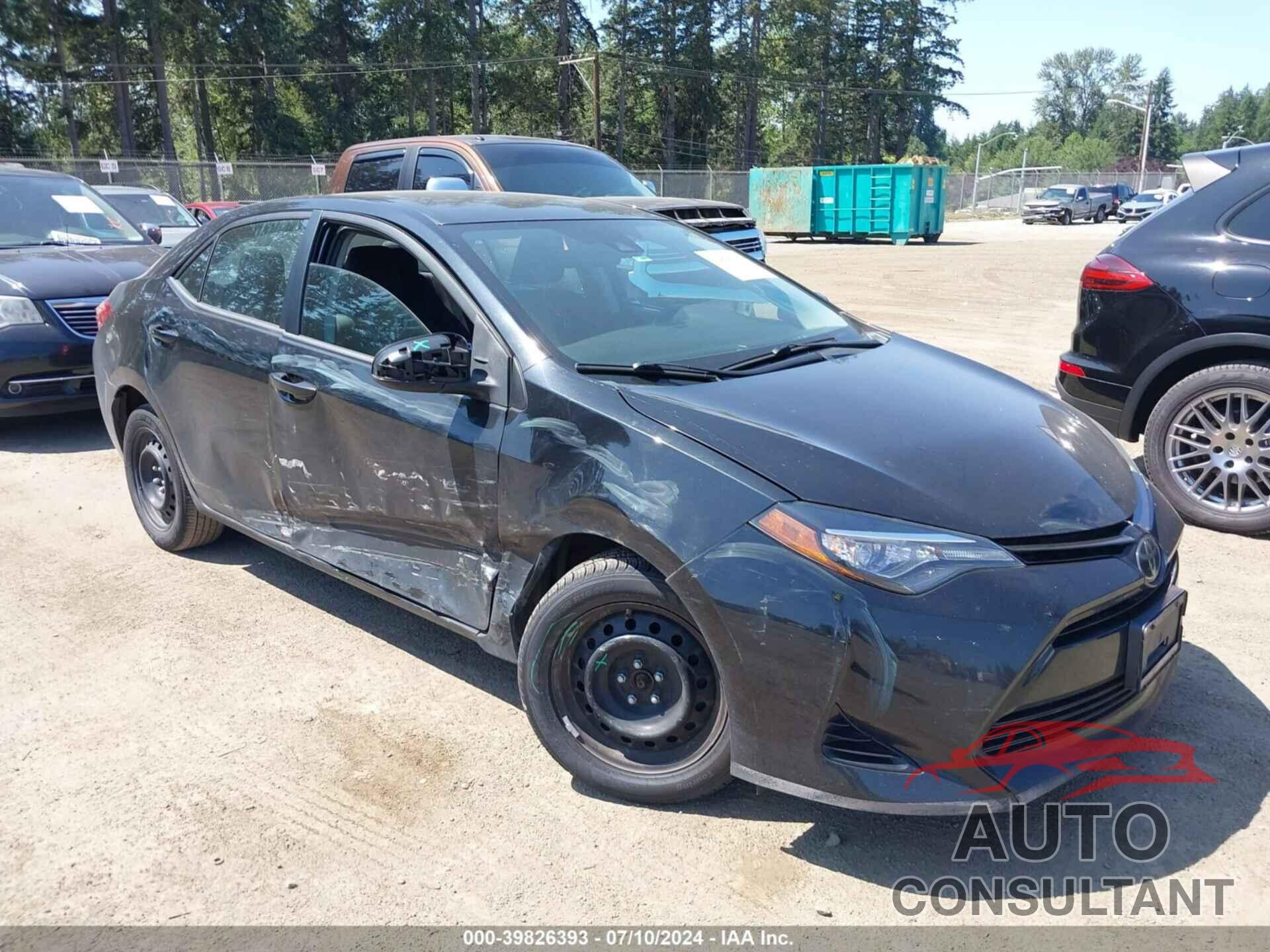 TOYOTA COROLLA 2017 - 2T1BURHE6HC827679