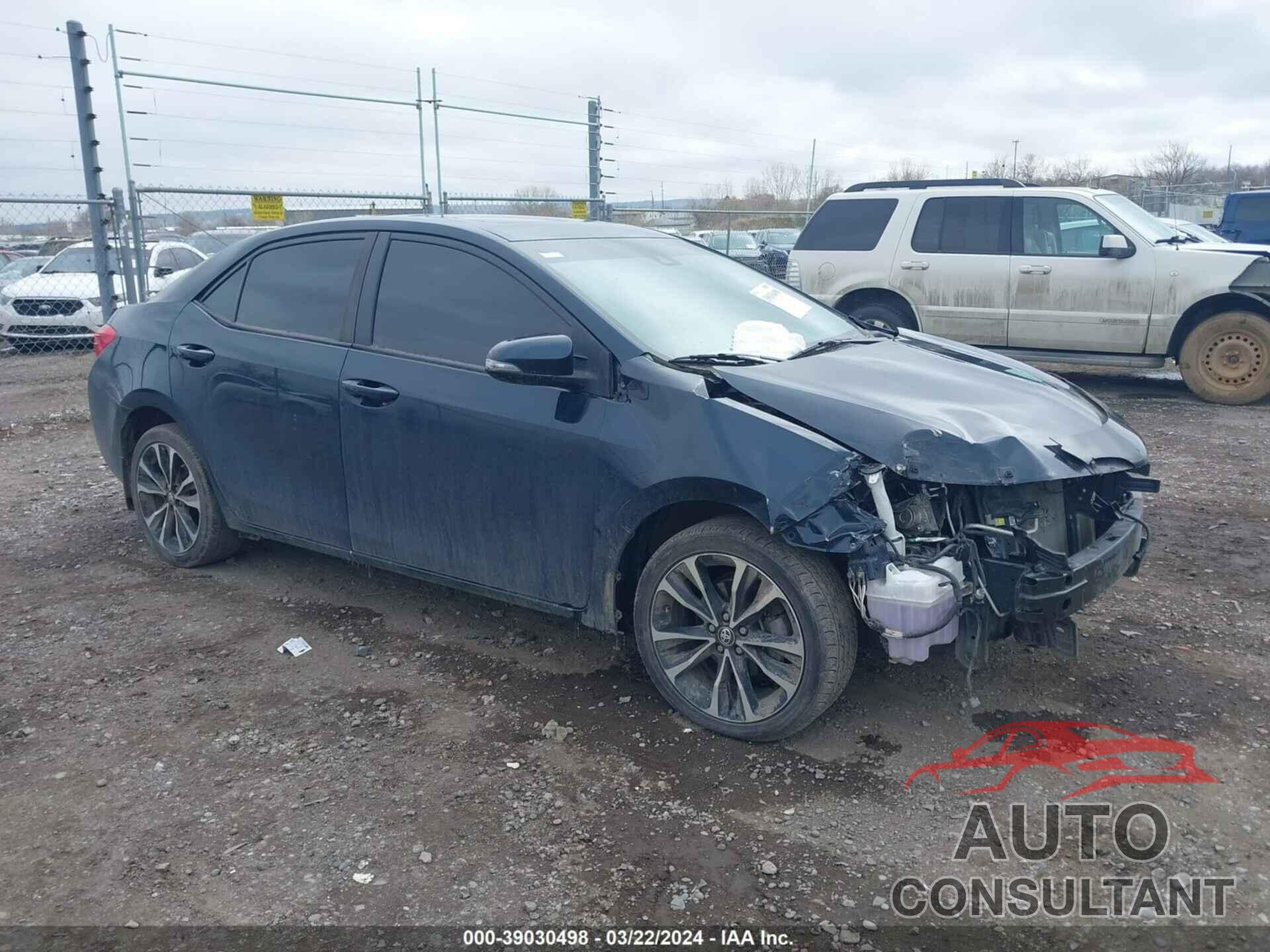TOYOTA COROLLA 2018 - 2T1BURHE3JC074652