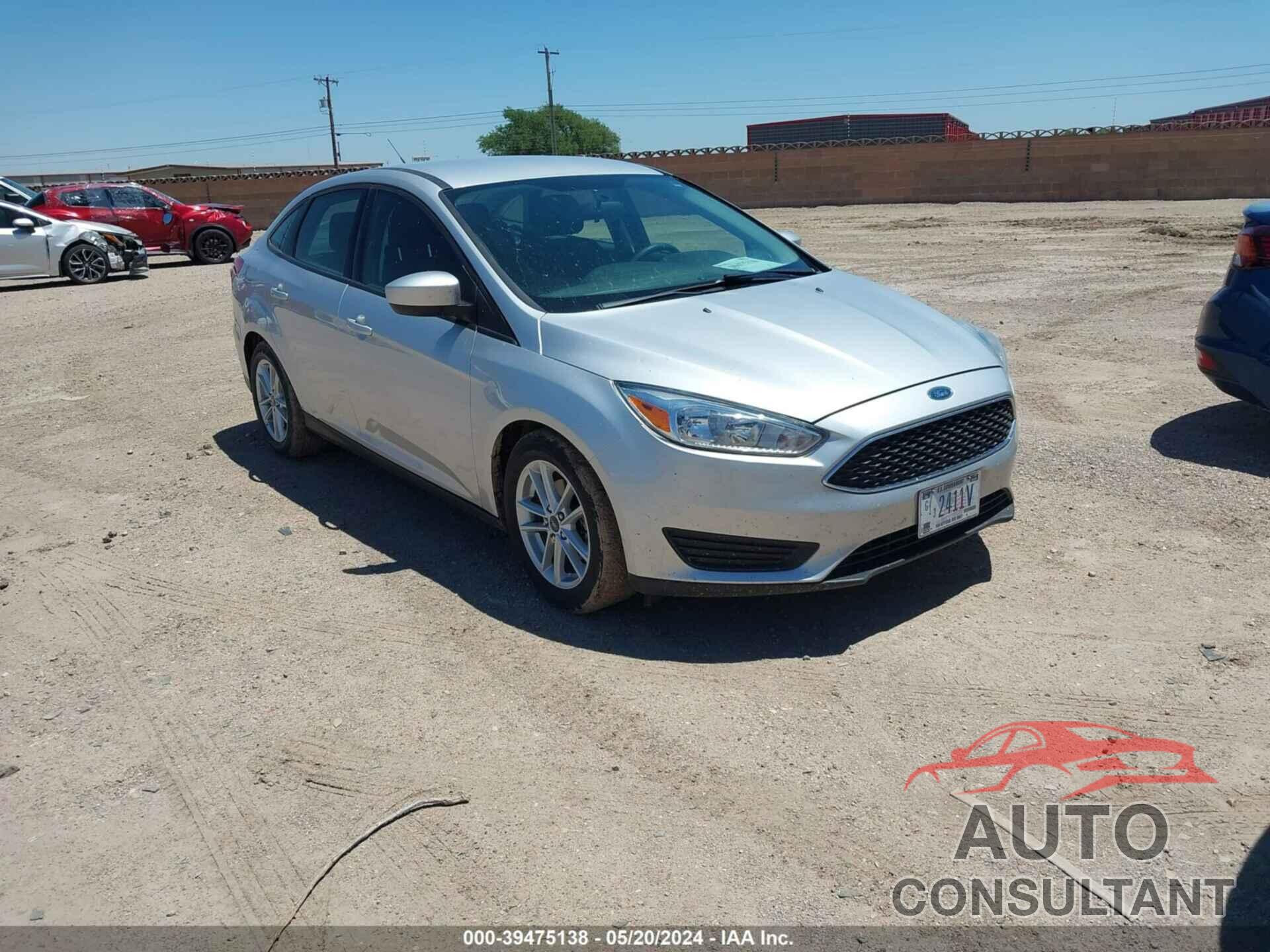 FORD FOCUS 2018 - 1FADP3F2XJL328765