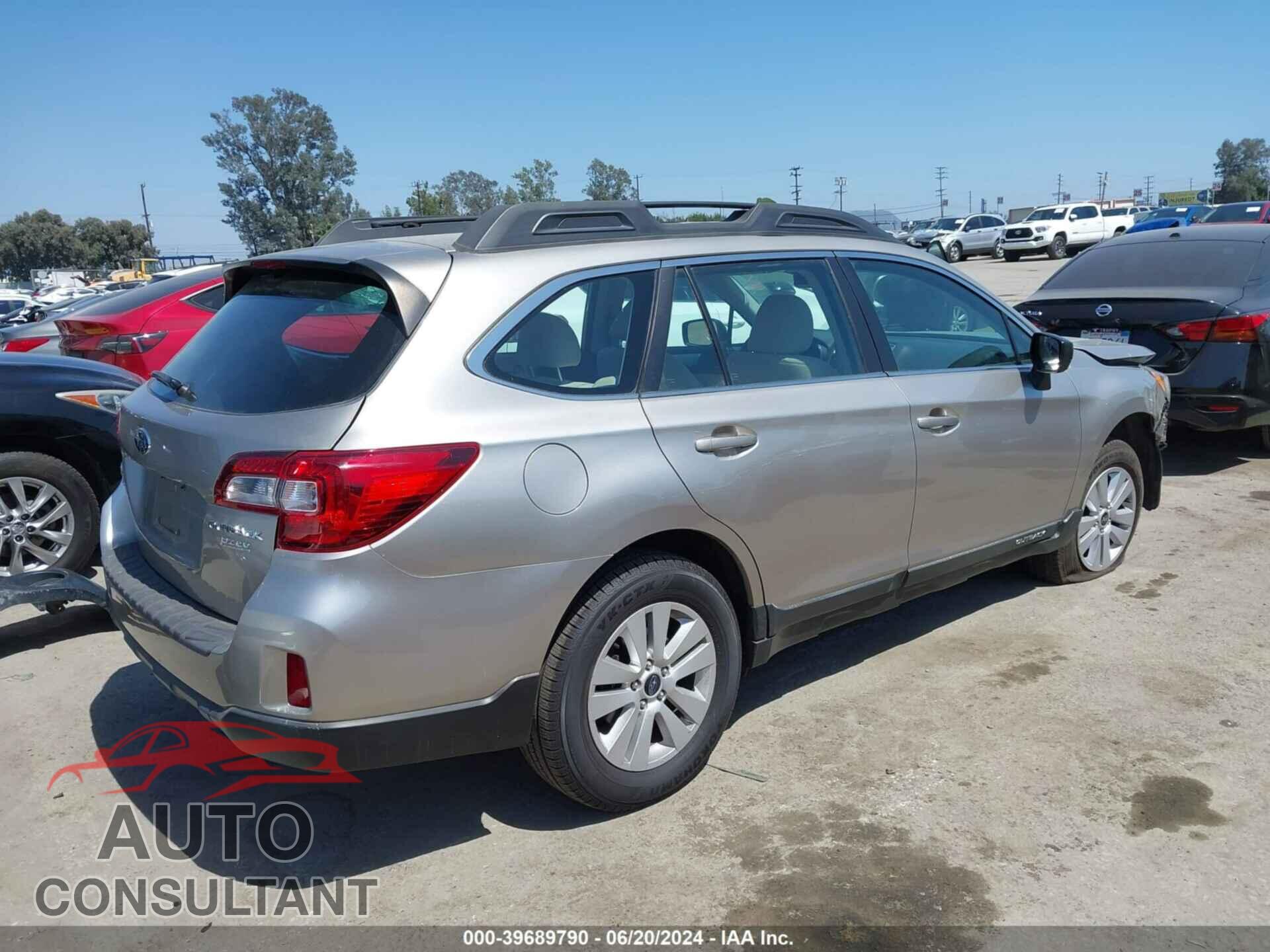 SUBARU OUTBACK 2017 - 4S4BSAAC5H3202632