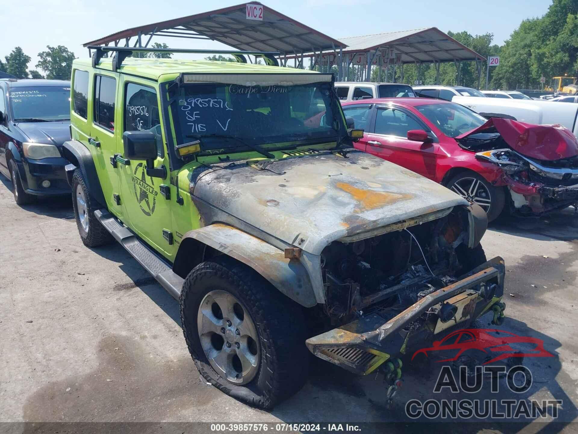JEEP WRANGLER UNLIMITED 2017 - 1C4BJWDG2HL503457