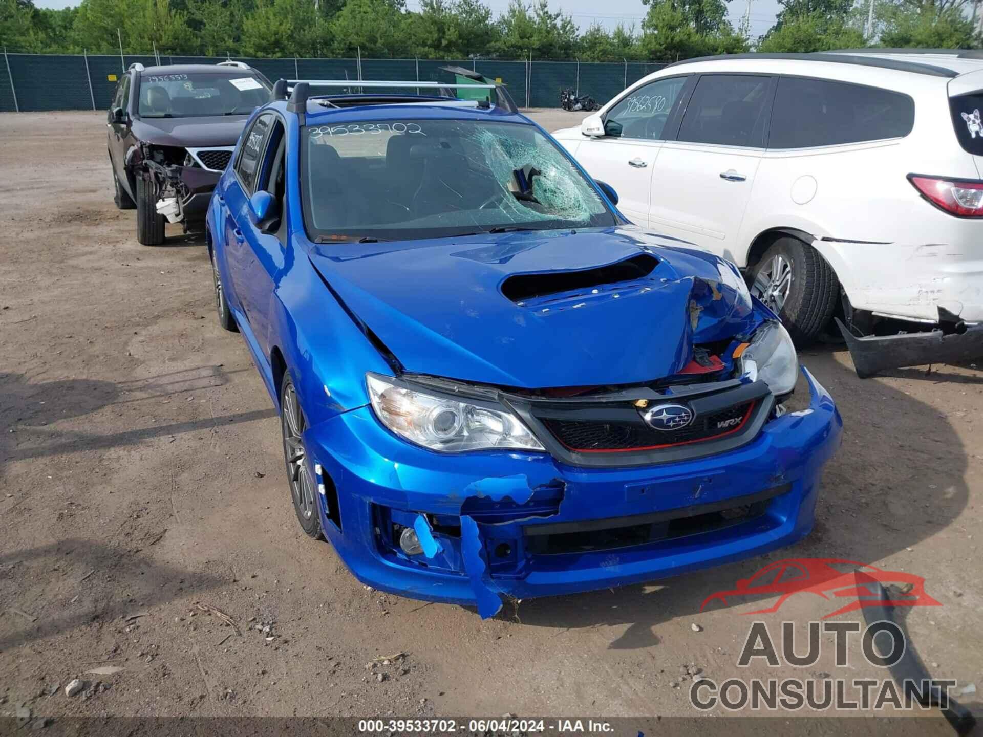 SUBARU IMPREZA WRX 2014 - JF1GR7E6XEG231552